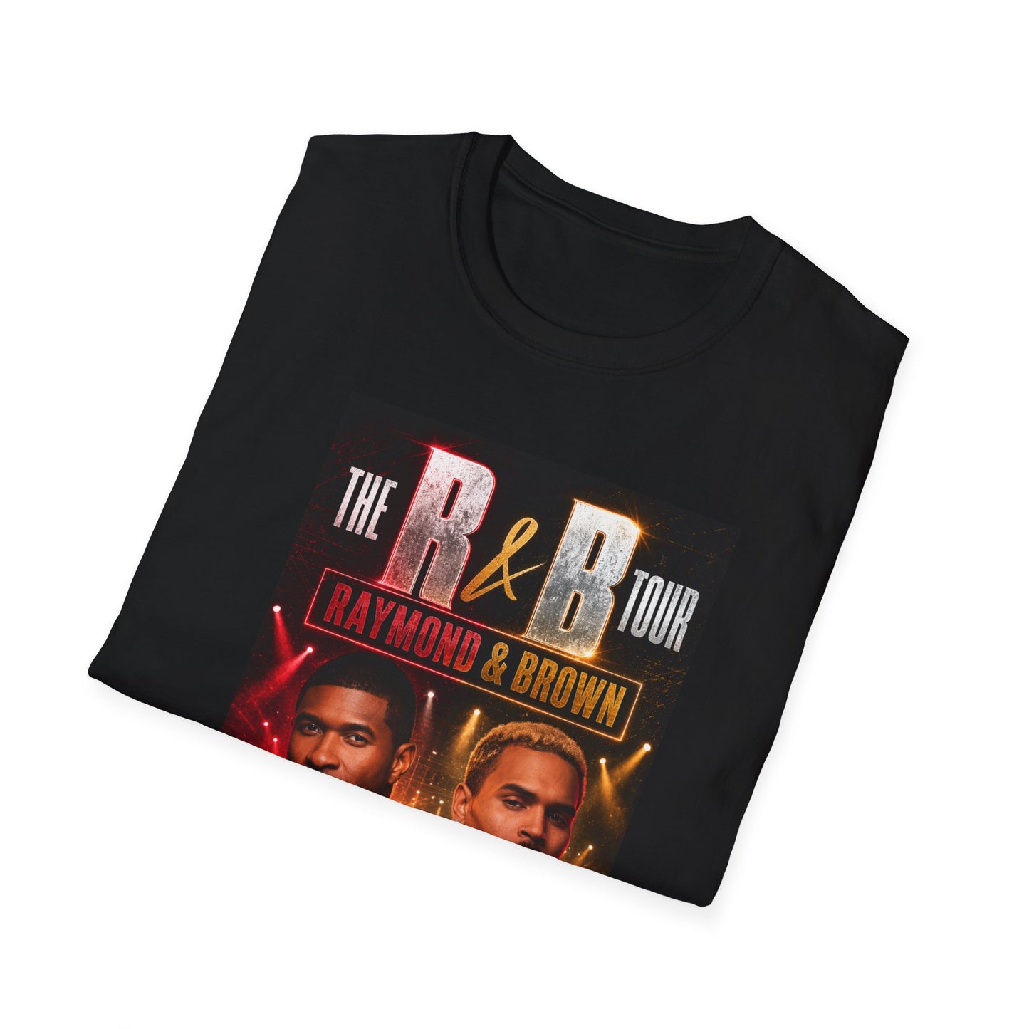 R&B Tour T-Shirt – Raymond & Brown Concert Tee | Urban Music Graphic Shirt | Vintage Style RnB Merch | Streetwear Unisex Tee