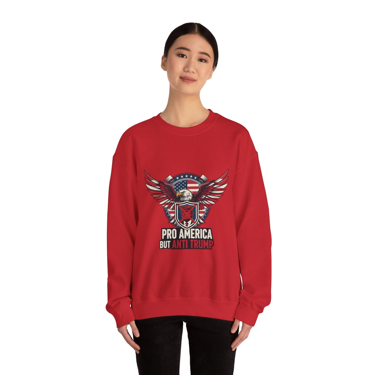 6Crewneck Sweatshirt — Political Satire 'Is He Dead Yet?