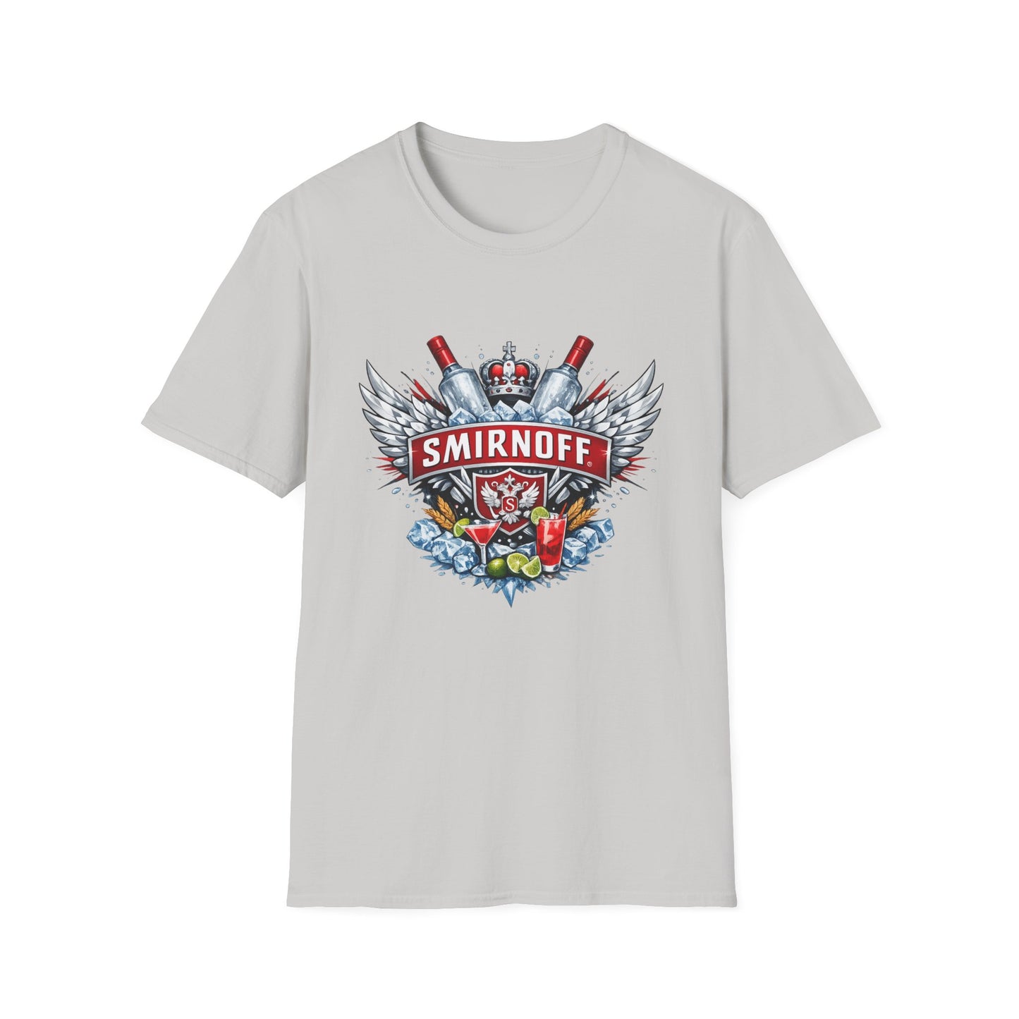 Smirnoff T-Shirt – Vodka Fan Tee, Premium Spirits Shirt, Bar & Party Merch