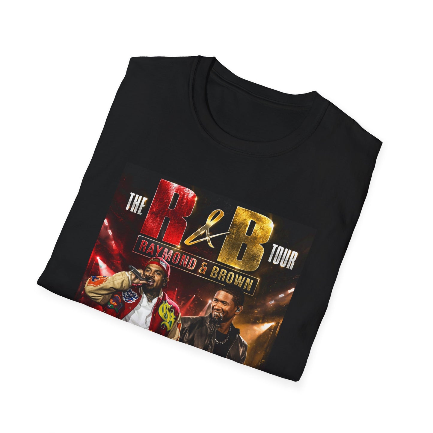 R&B Tour Raymond & Brown Shirt – Houston TX Concert Tee | Houston R&B Music Tour T-Shirt | Urban Streetwear Fan Merch