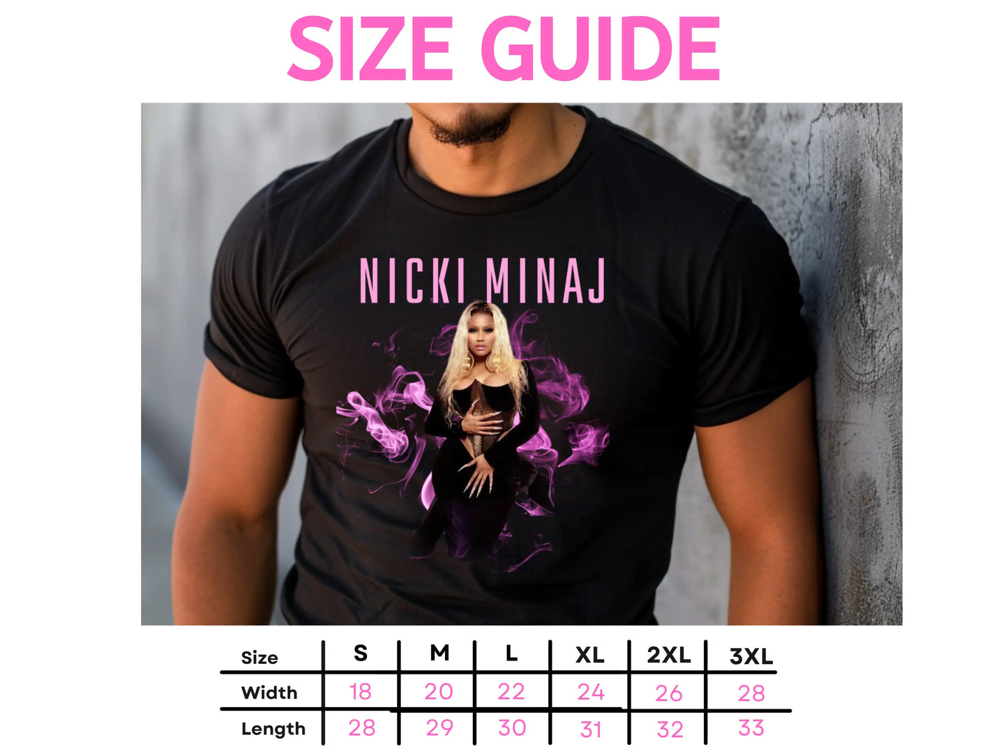 Pink Friday 2: Nicki Minaj Concert T-Shirt - Black Threadz