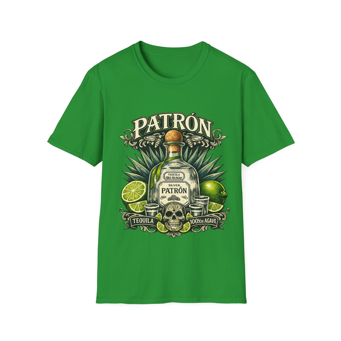 Patrón T-Shirt – Tequila Lover Tee, Premium Spirits Shirt, Bar & Party Merch