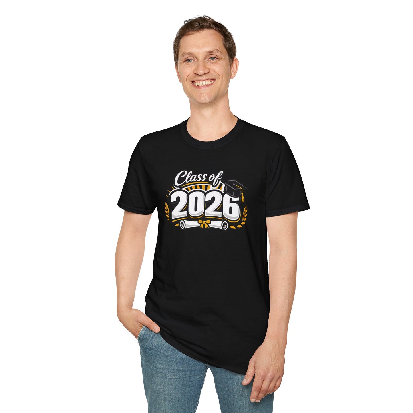 Class of 2026 T-Shirt – Senior Graduation Tee, Class of 2026 Graphic Shirt, High School & College Grad Gift, Senior Year Apparel