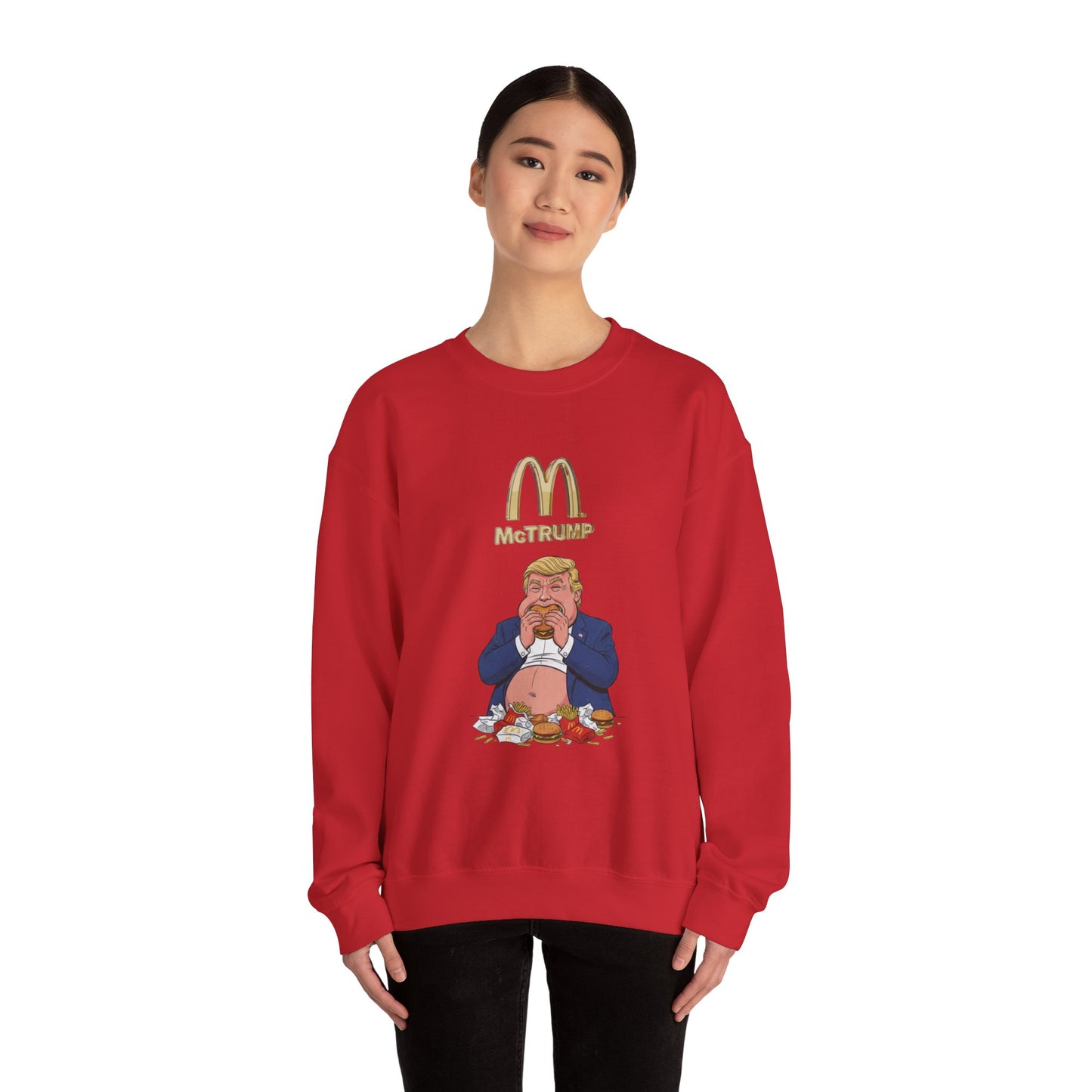 1Crewneck Sweatshirt — Political Satire 'Is He Dead Yet?