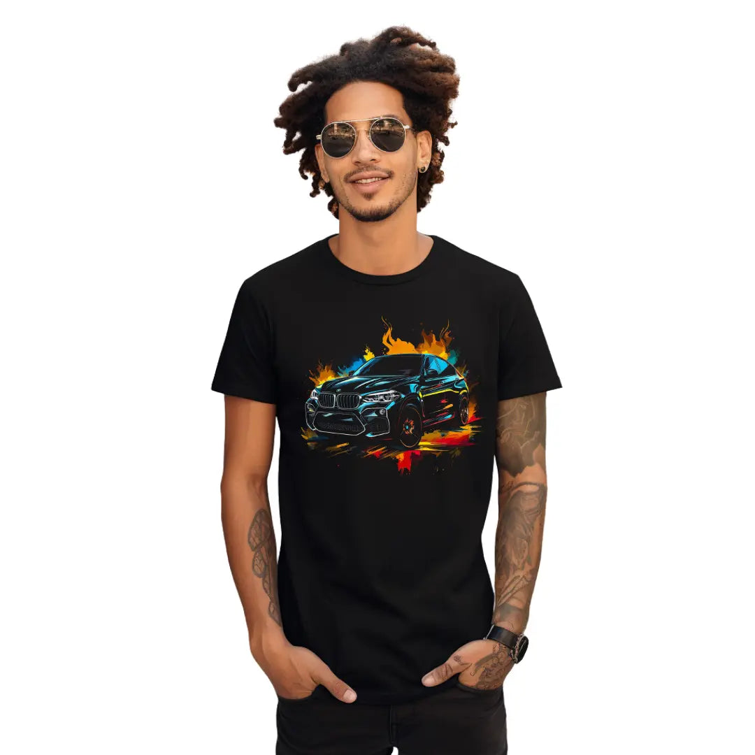 X6 T-Shirt: Embrace Performance and Dynamic Style - Black Threadz