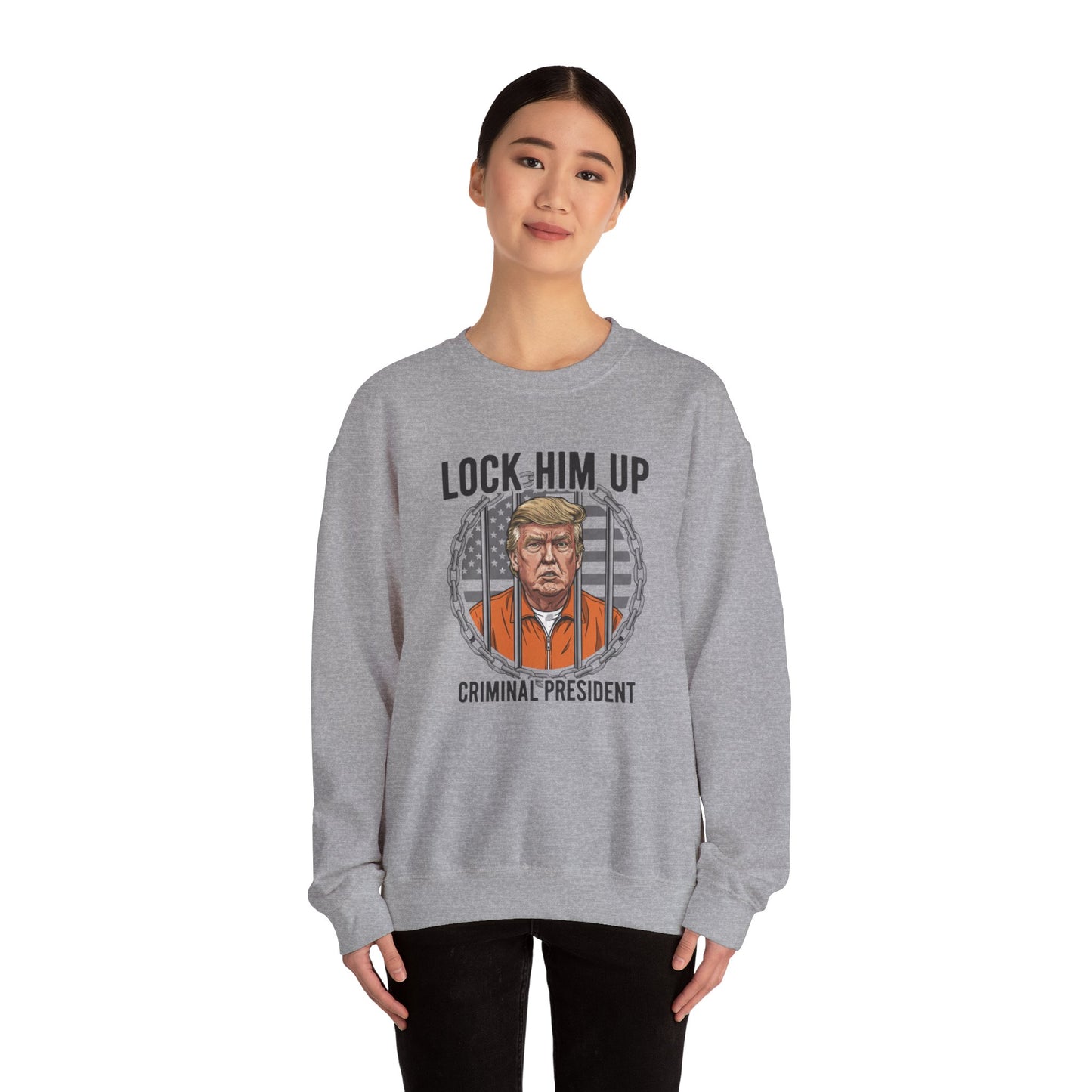 Copy of Copy of Crewneck Sweatshirt — Political Satire 'Is He Dead Yet?