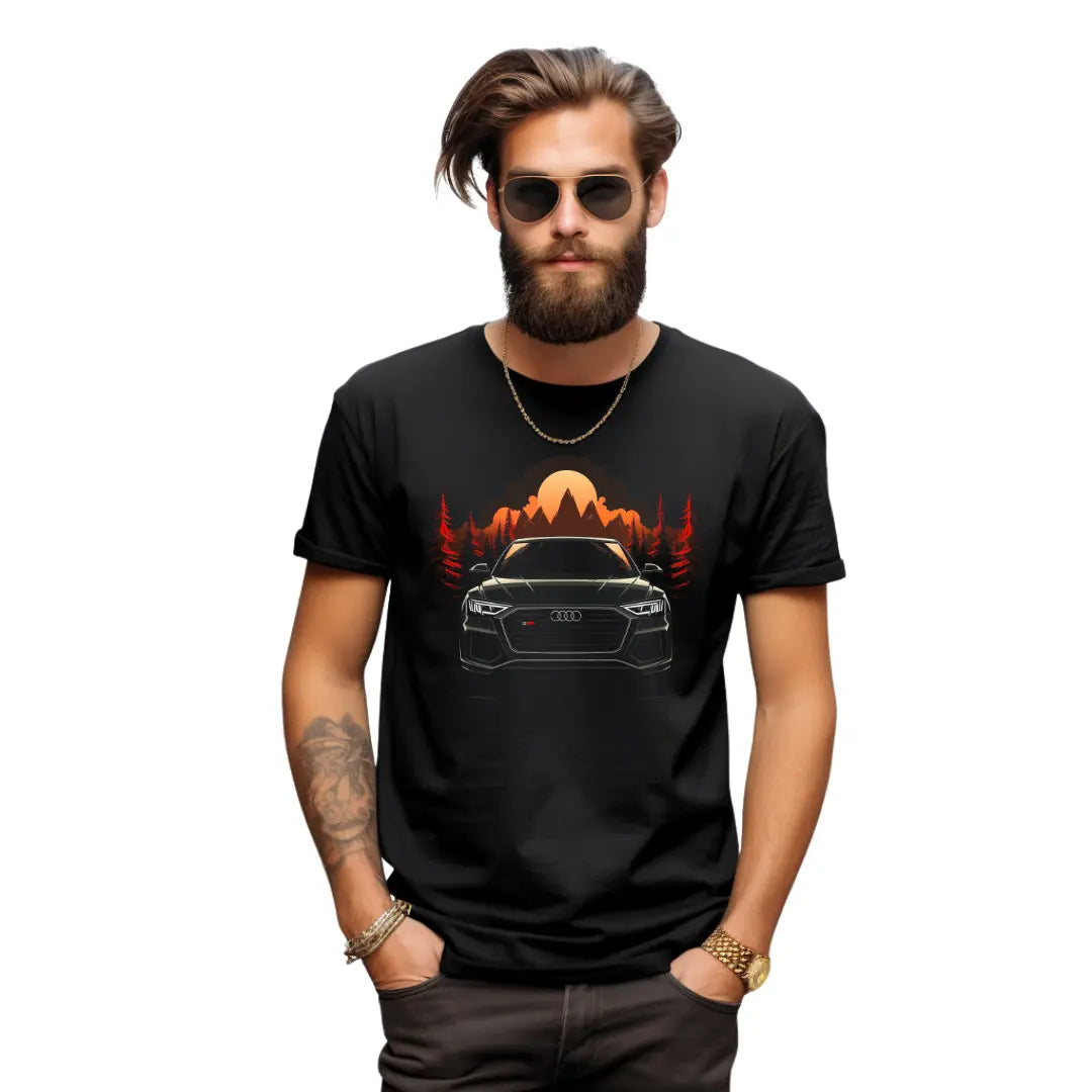 Audi SQ8 T-Shirt: Embrace Sporty Luxury - Black Threadz