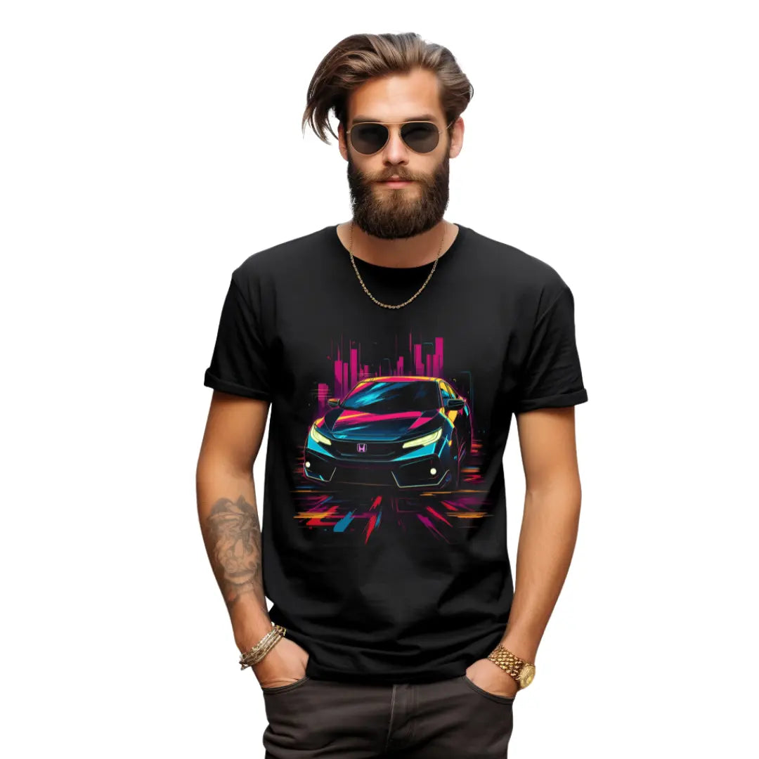 Civic T-Shirt: Celebrate Iconic Style - Black Threadz