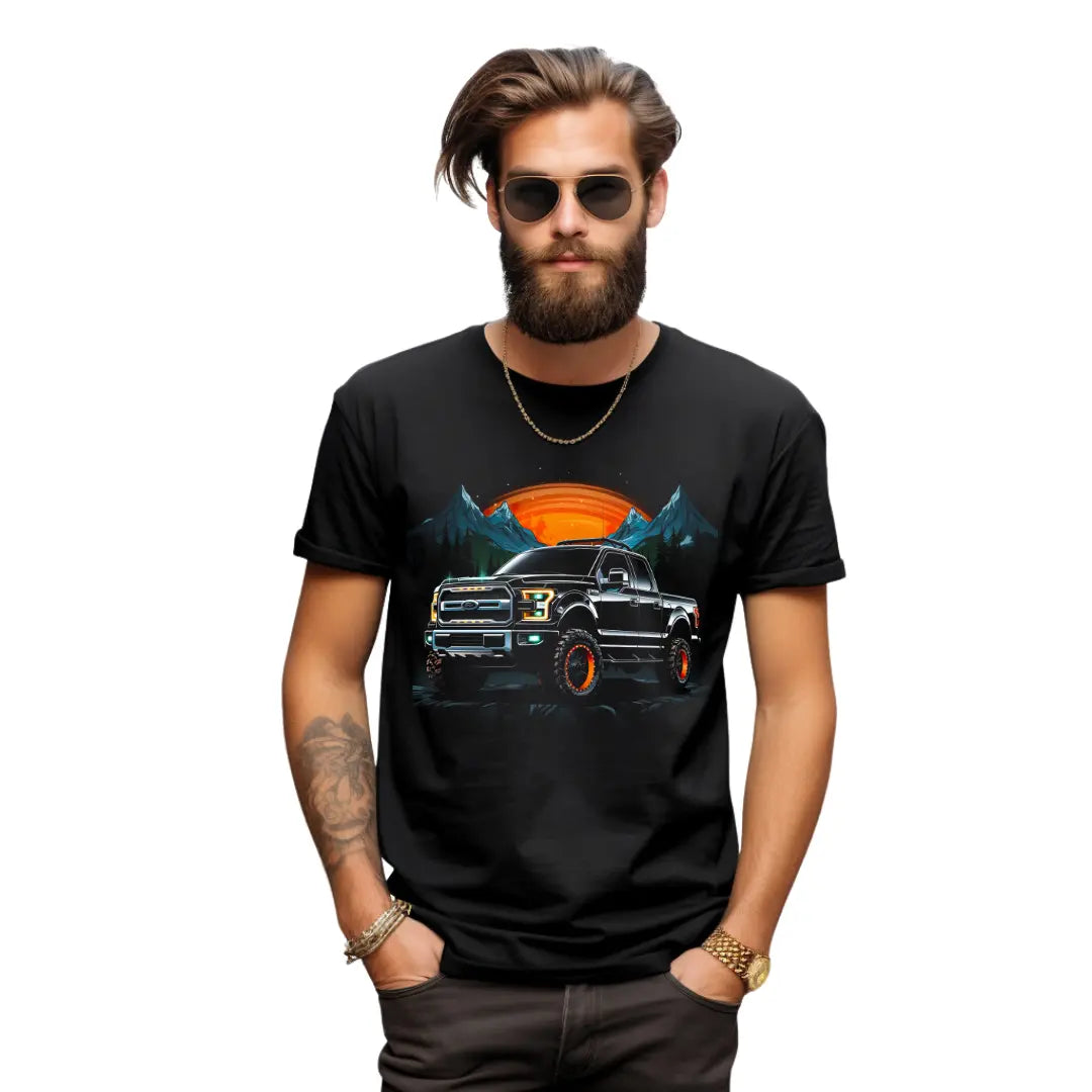 F-150 T-Shirt: Unleash the Power and Style of the Iconic Truck - Black Threadz