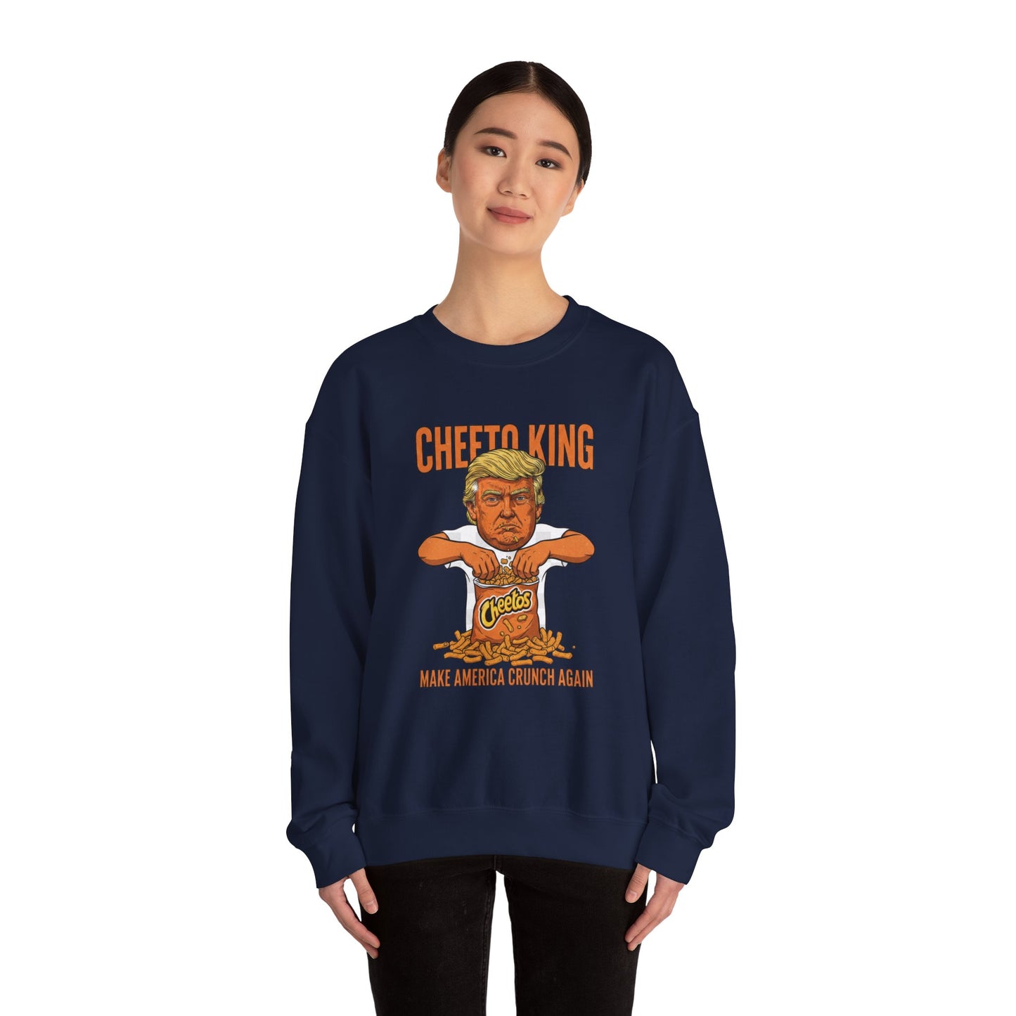 2Crewneck Sweatshirt — Political Satire 'Is He Dead Yet?