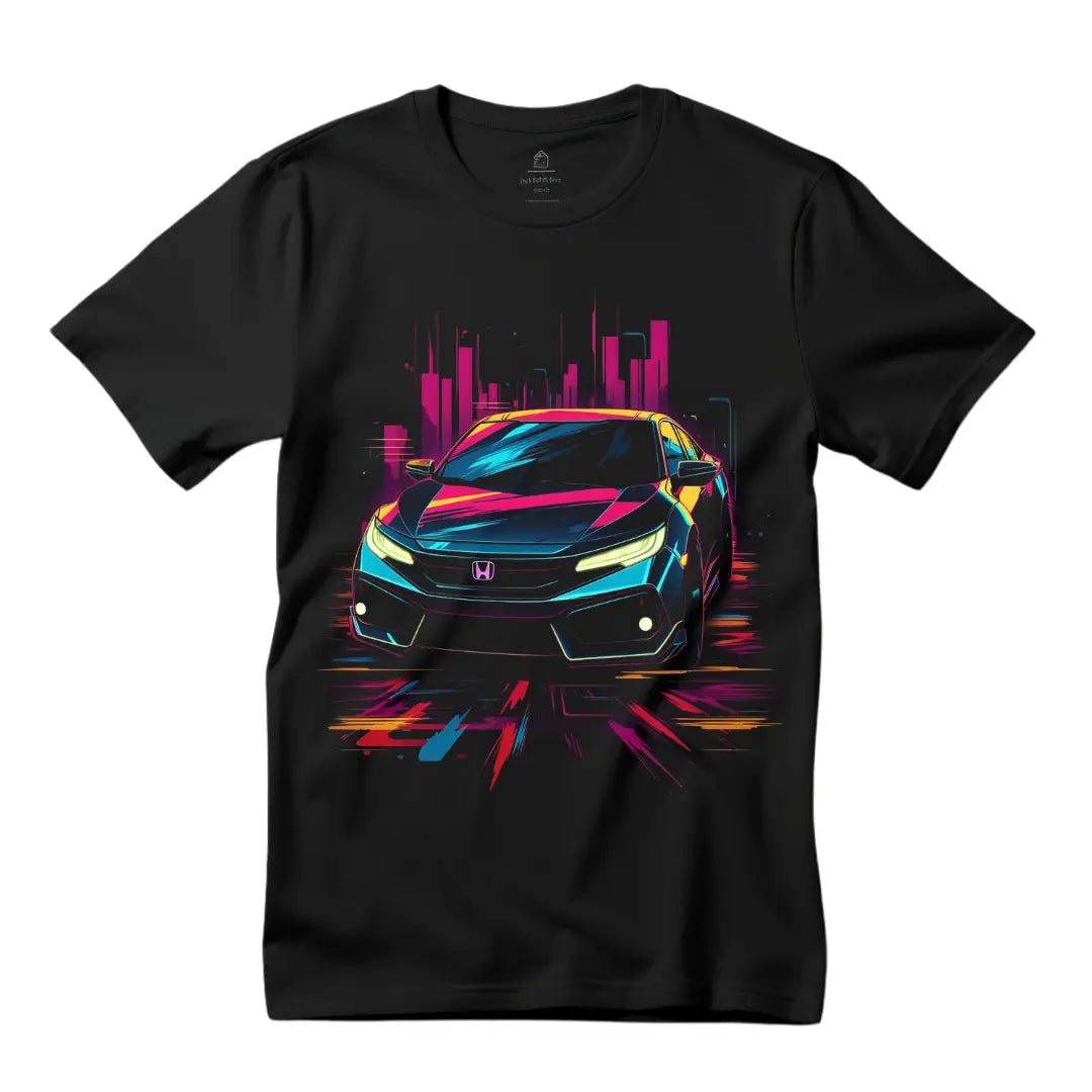 Civic T-Shirt: Celebrate Iconic Style - Black Threadz