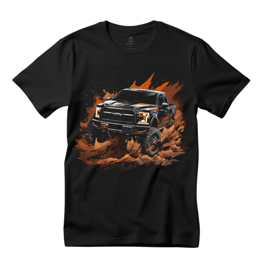 Ford F-150 Black T-Shirt: Embrace Rugged Style and Performance - Black Threadz