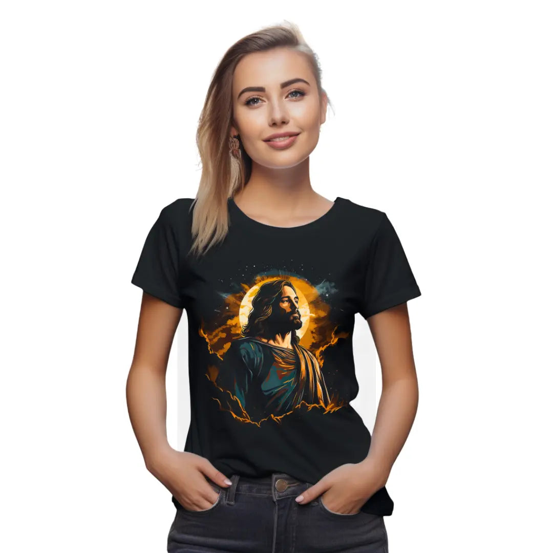 Jesus T-Shirt: Embrace Faith and Fashion in Style - Black Threadz