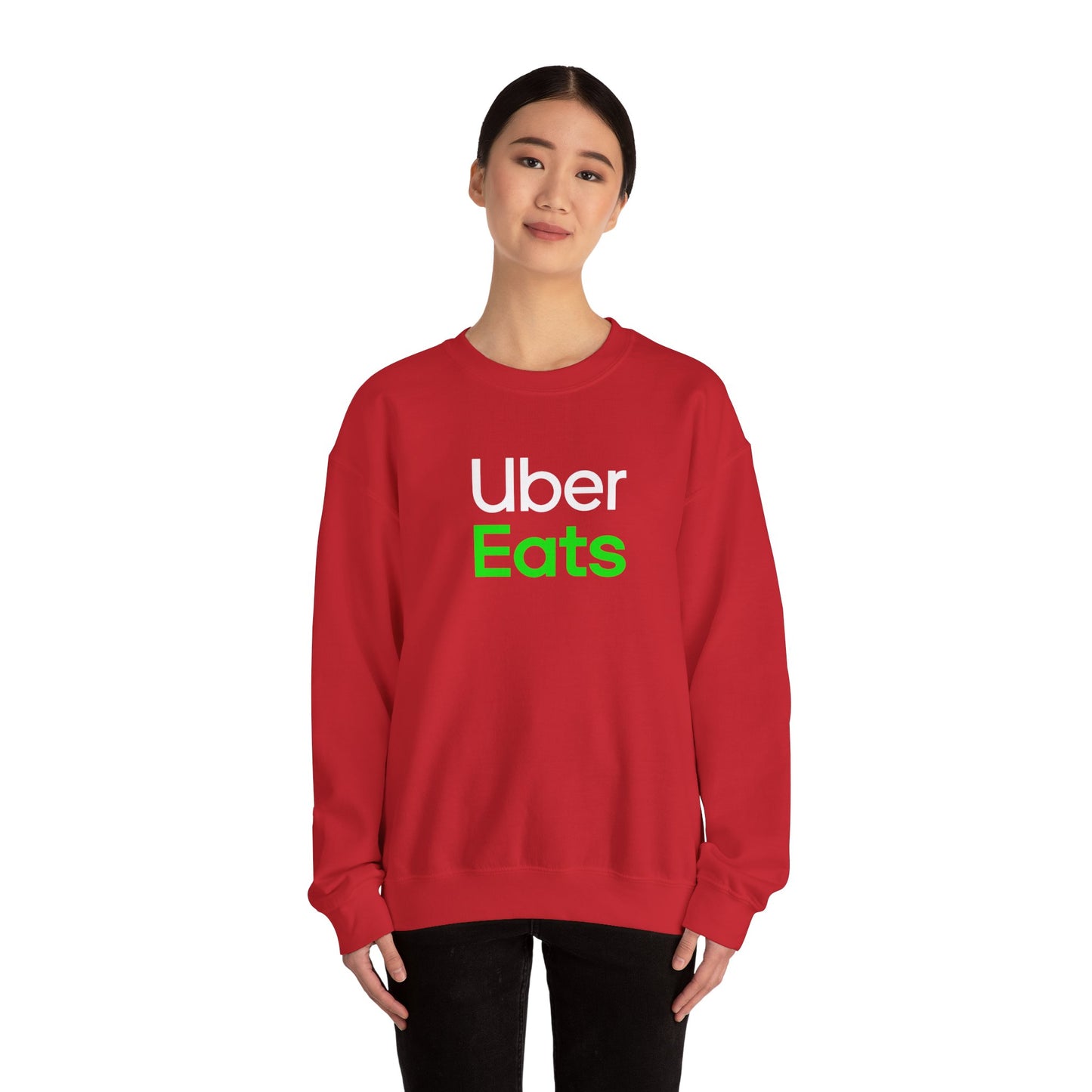 Uber Eats Sweatshirt | Soft Crewneck Apparel | Unisex Sizes S-XXL