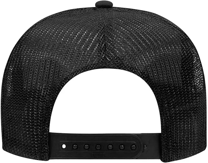 Stylish Black Trucker Hat for Tesla Model X Enthusiasts - Black Threadz