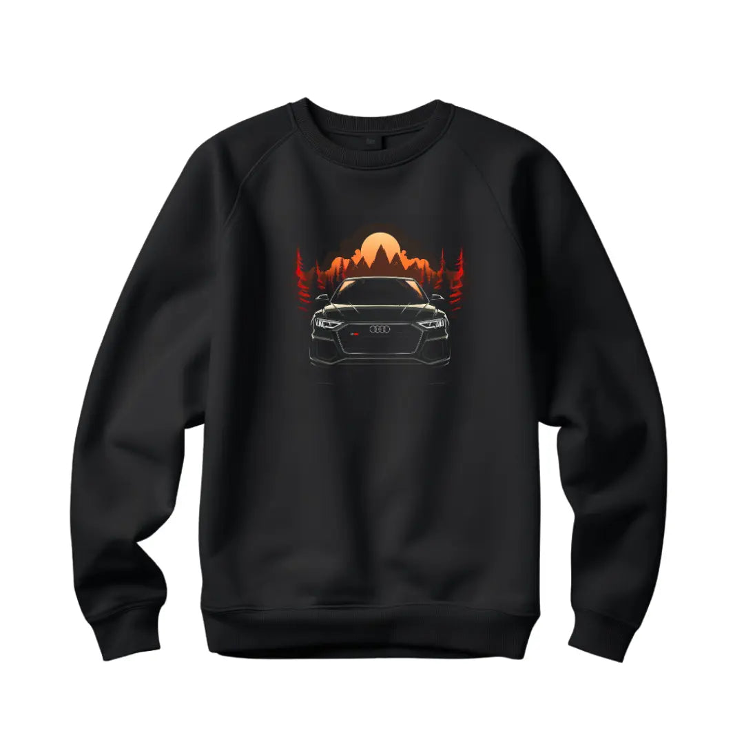 Audi SQ8 Sweatshirt: Embrace Sporty Luxury - Black Threadz