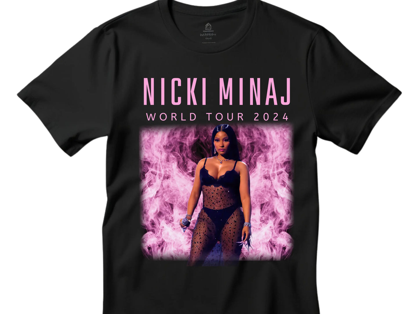 Pink Friday 2: Nicki Minaj Concert T-Shirt - Black Threadz