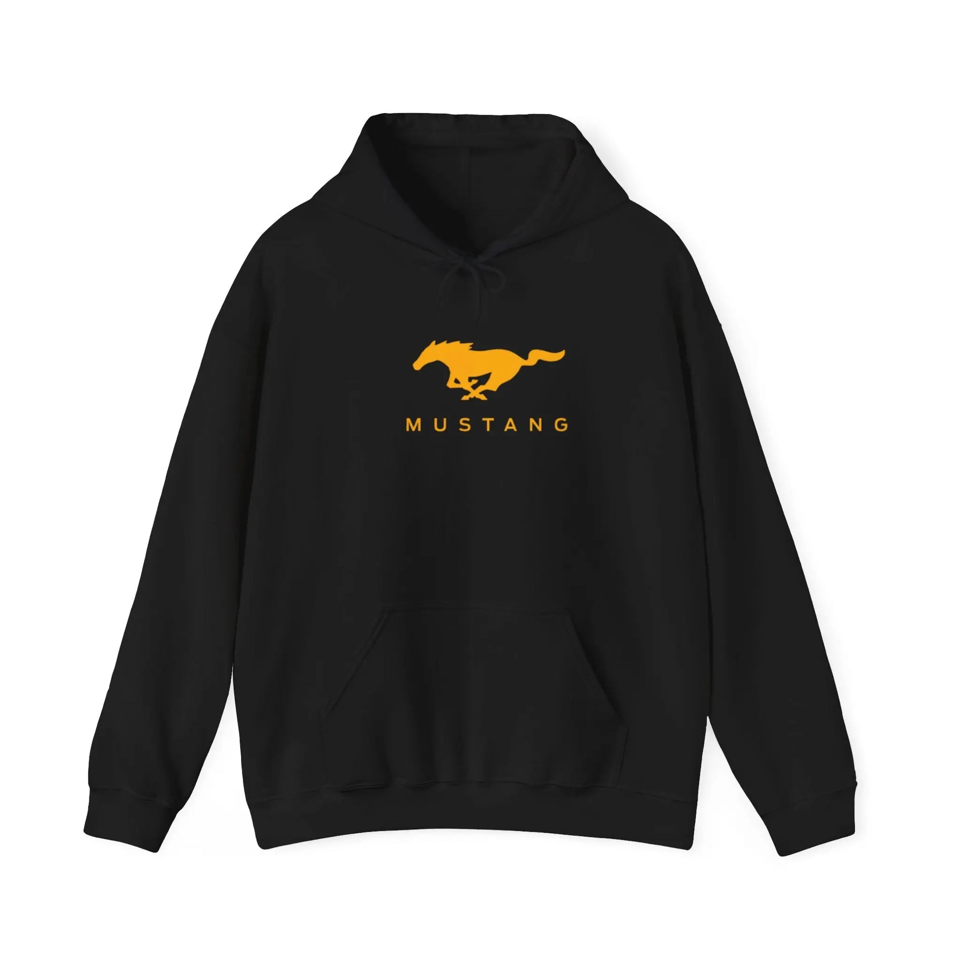 Stunning Sunset Drive: Ford Mustang Black Hoodie - Black Threadz