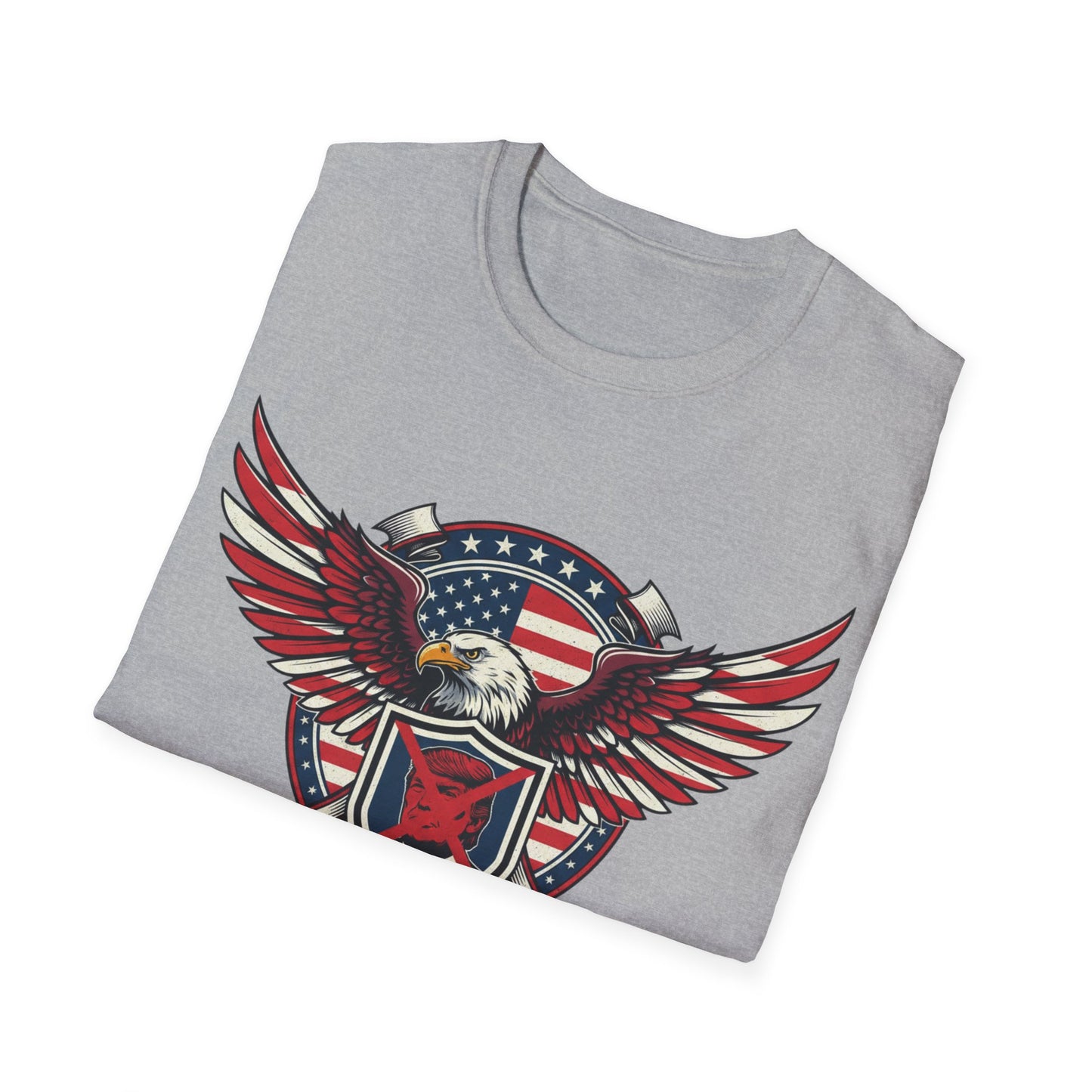 Pro America Anti-Trump T-Shirt | Patriotic Democracy & Protest Apparel