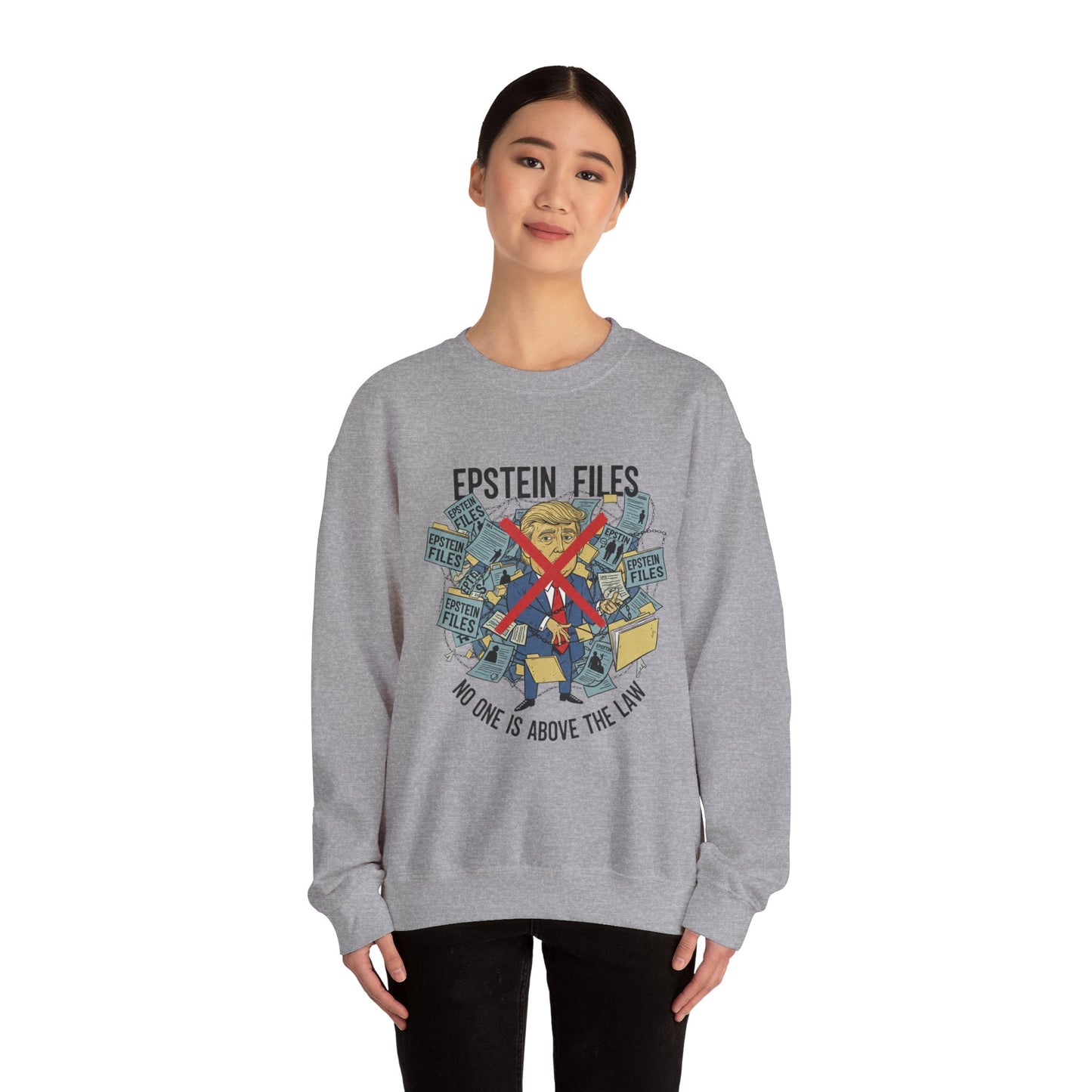 Copy of Copy of Copy of Crewneck Sweatshirt — Political Satire 'Is He Dead Yet?