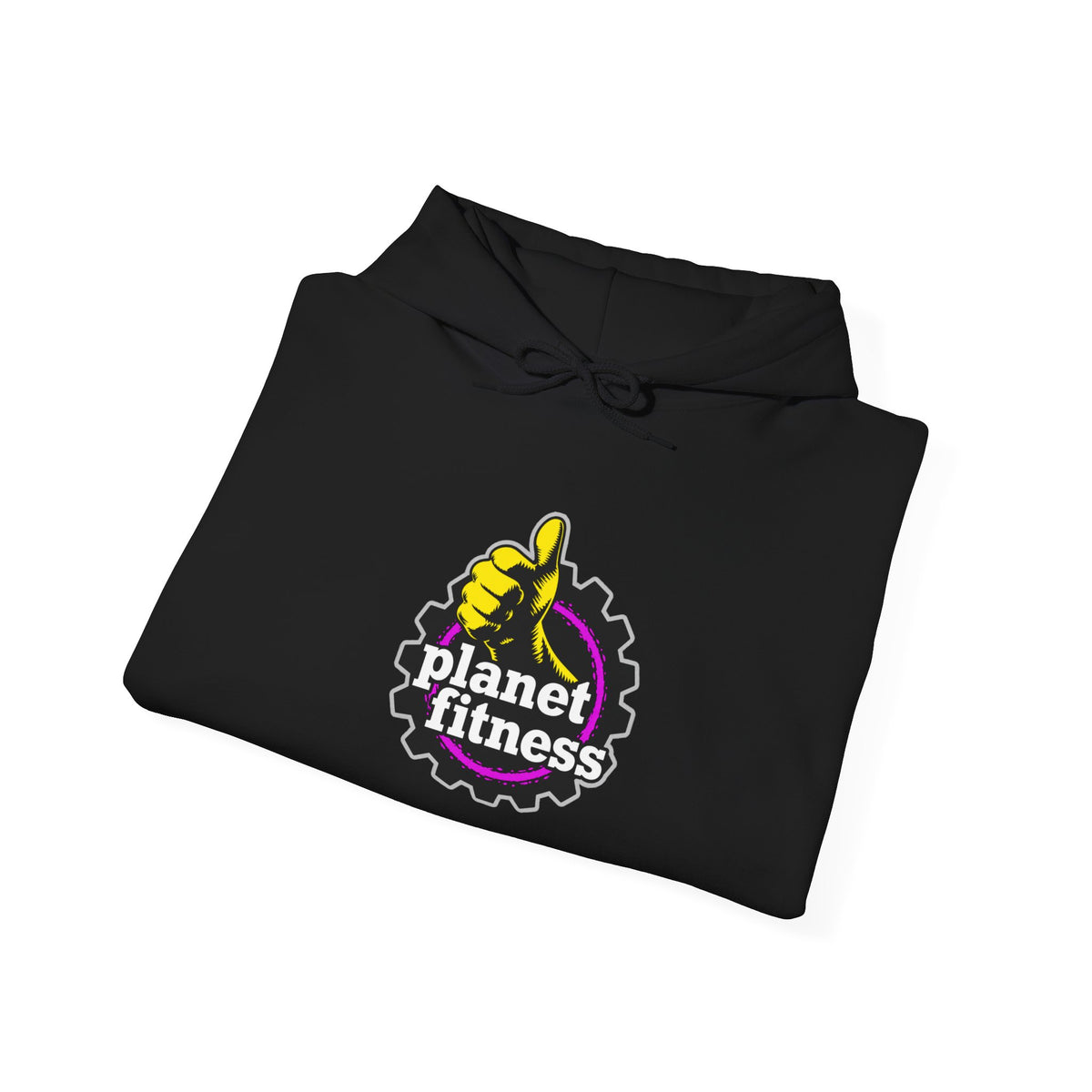 Planet Fitness Inspired Hoodie – Unisex Gym Sweatshirt | Cozy Fitness Pullover for Workout Lovers