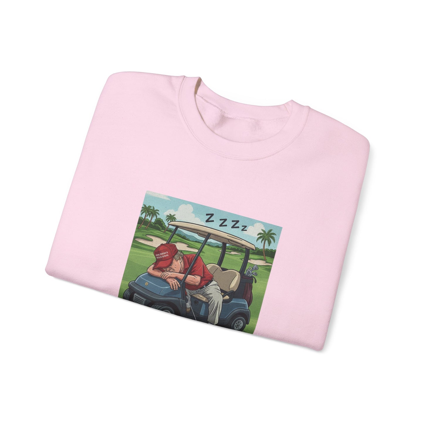 Copy of Copy of 2Crewneck Sweatshirt — Political Satire 'Is He Dead Yet?