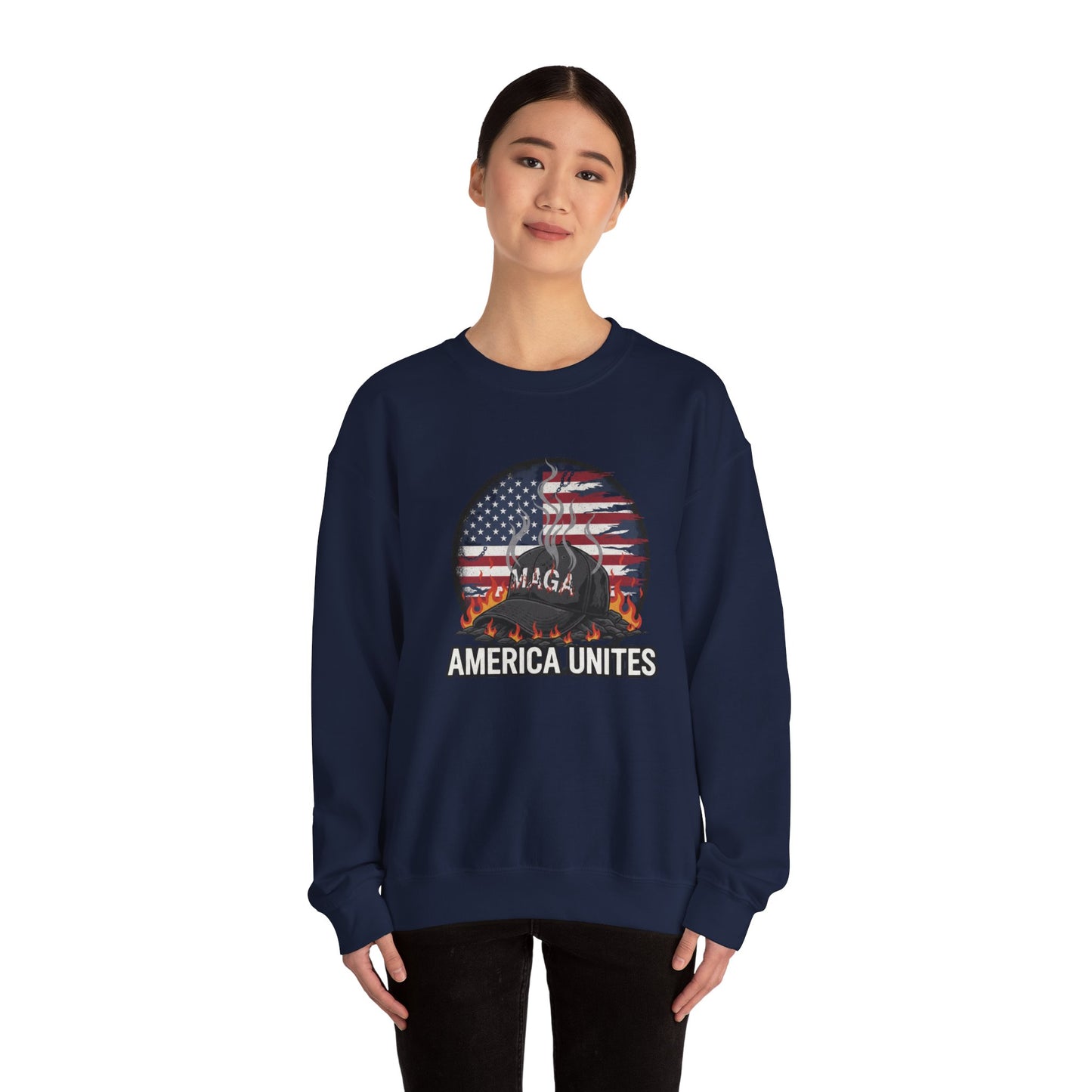 Copy of 8 Crewneck Sweatshirt — Political Satire 'Is He Dead Yet?