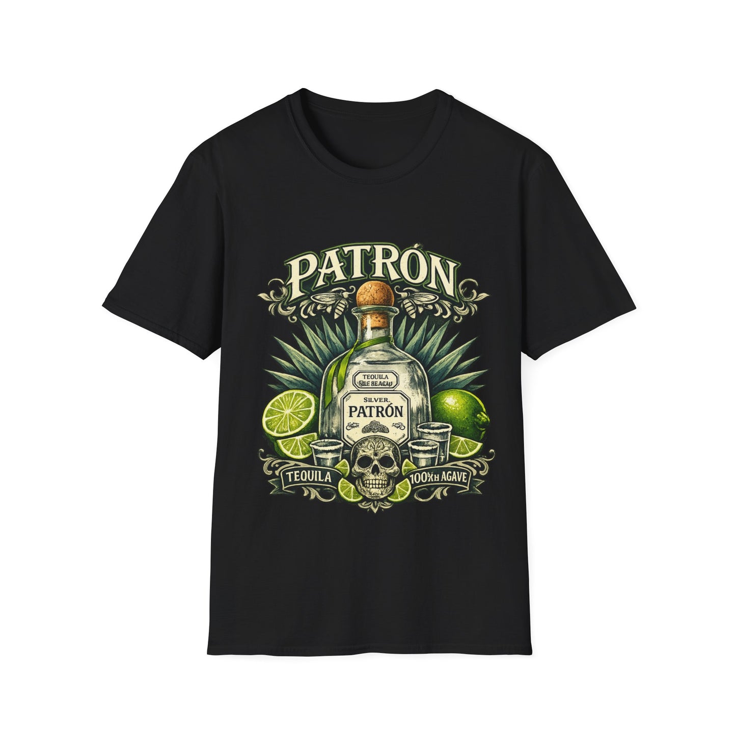 Patrón T-Shirt – Tequila Lover Tee, Premium Spirits Shirt, Bar & Party Merch
