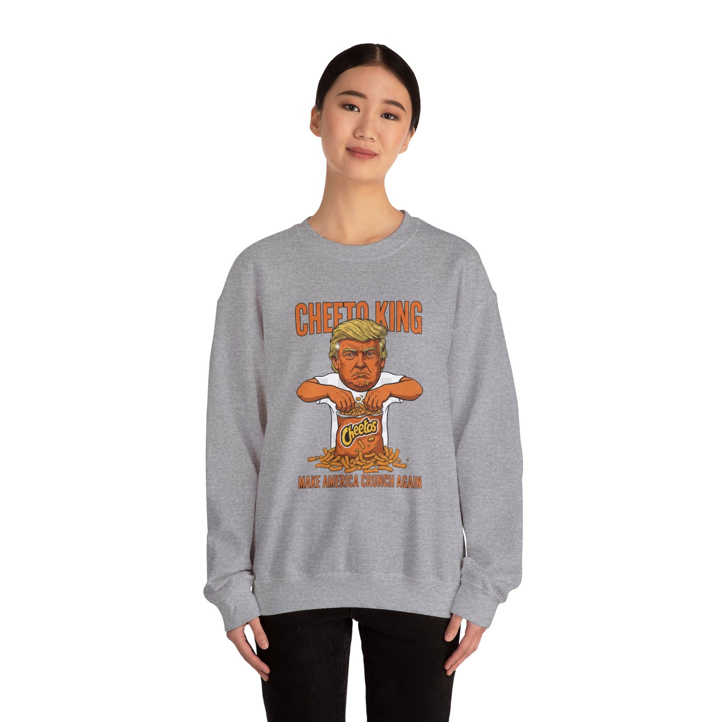 2Crewneck Sweatshirt — Political Satire 'Is He Dead Yet?