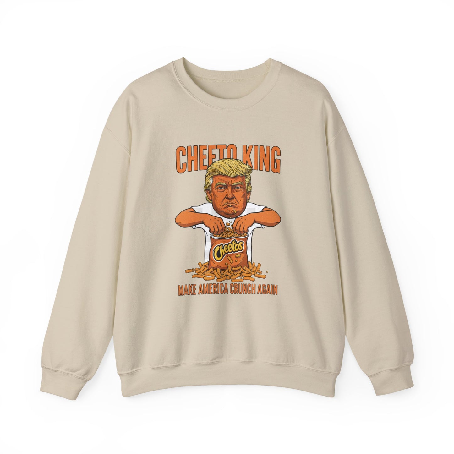 2Crewneck Sweatshirt — Political Satire 'Is He Dead Yet?