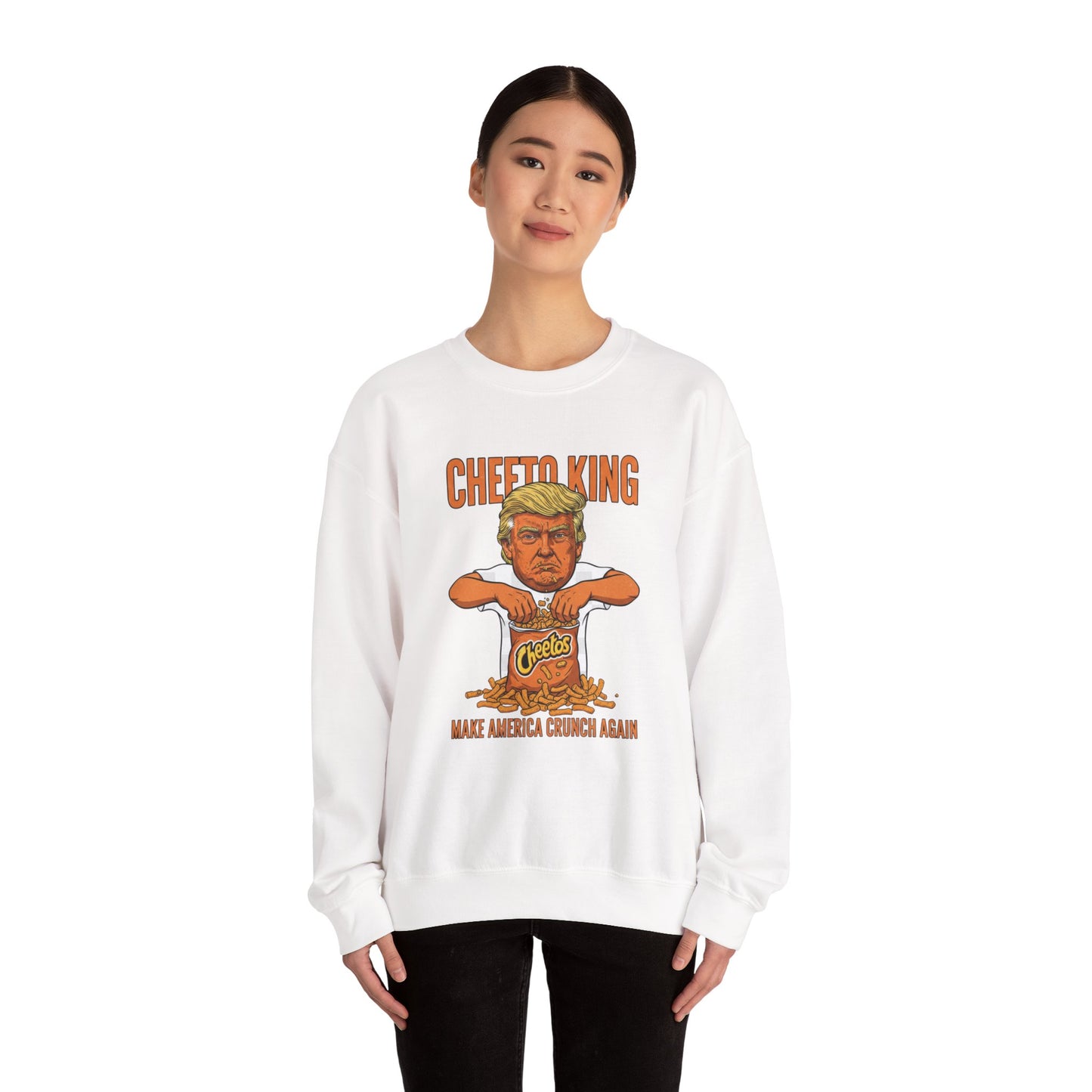 2Crewneck Sweatshirt — Political Satire 'Is He Dead Yet?