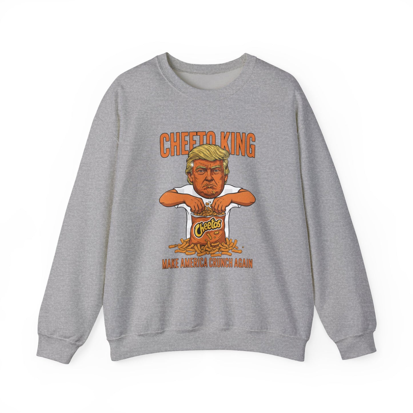 2Crewneck Sweatshirt — Political Satire 'Is He Dead Yet?