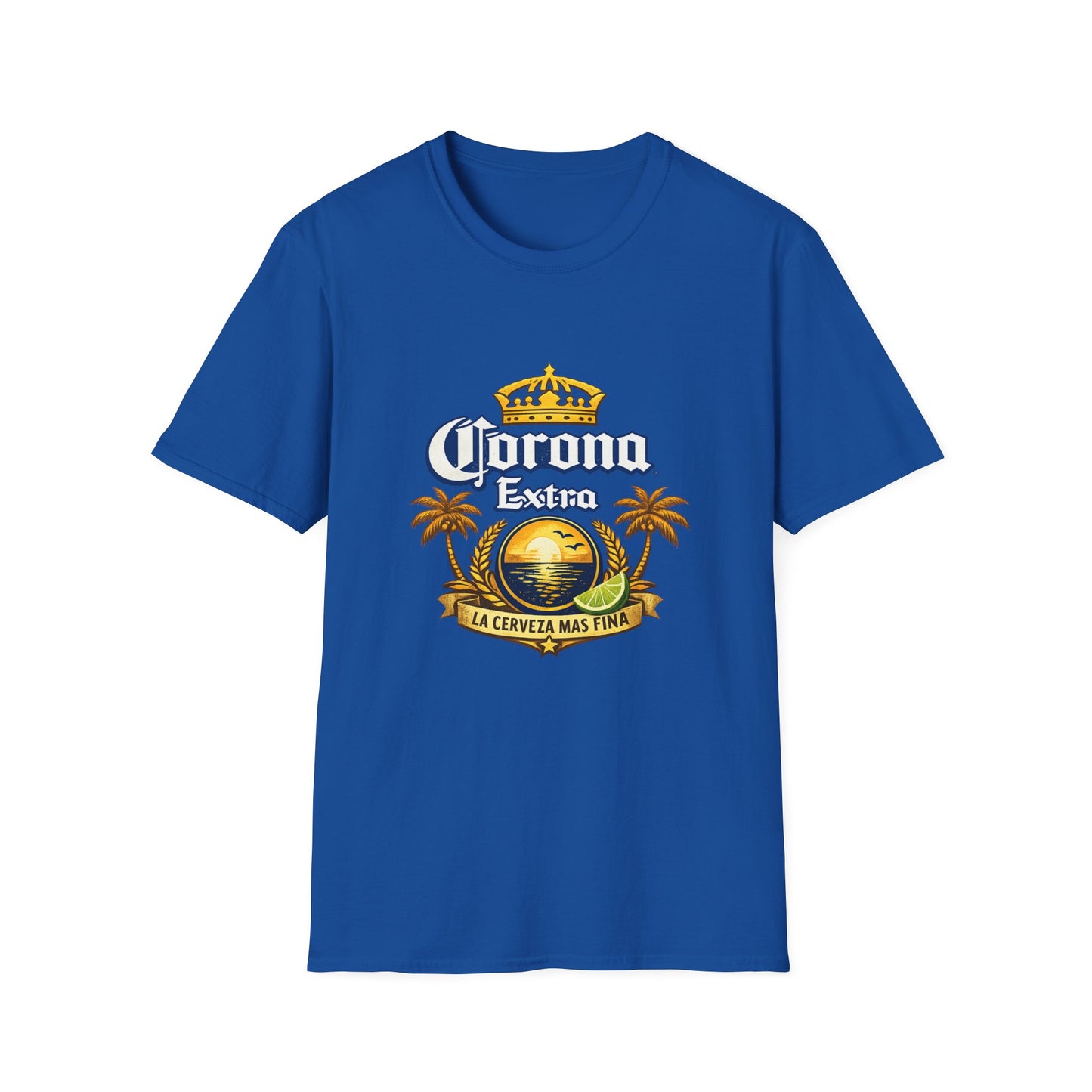 Corona Extra T-Shirt – Beer Lover Tee, Mexican Lager Shirt, Brewery & Bar Merch