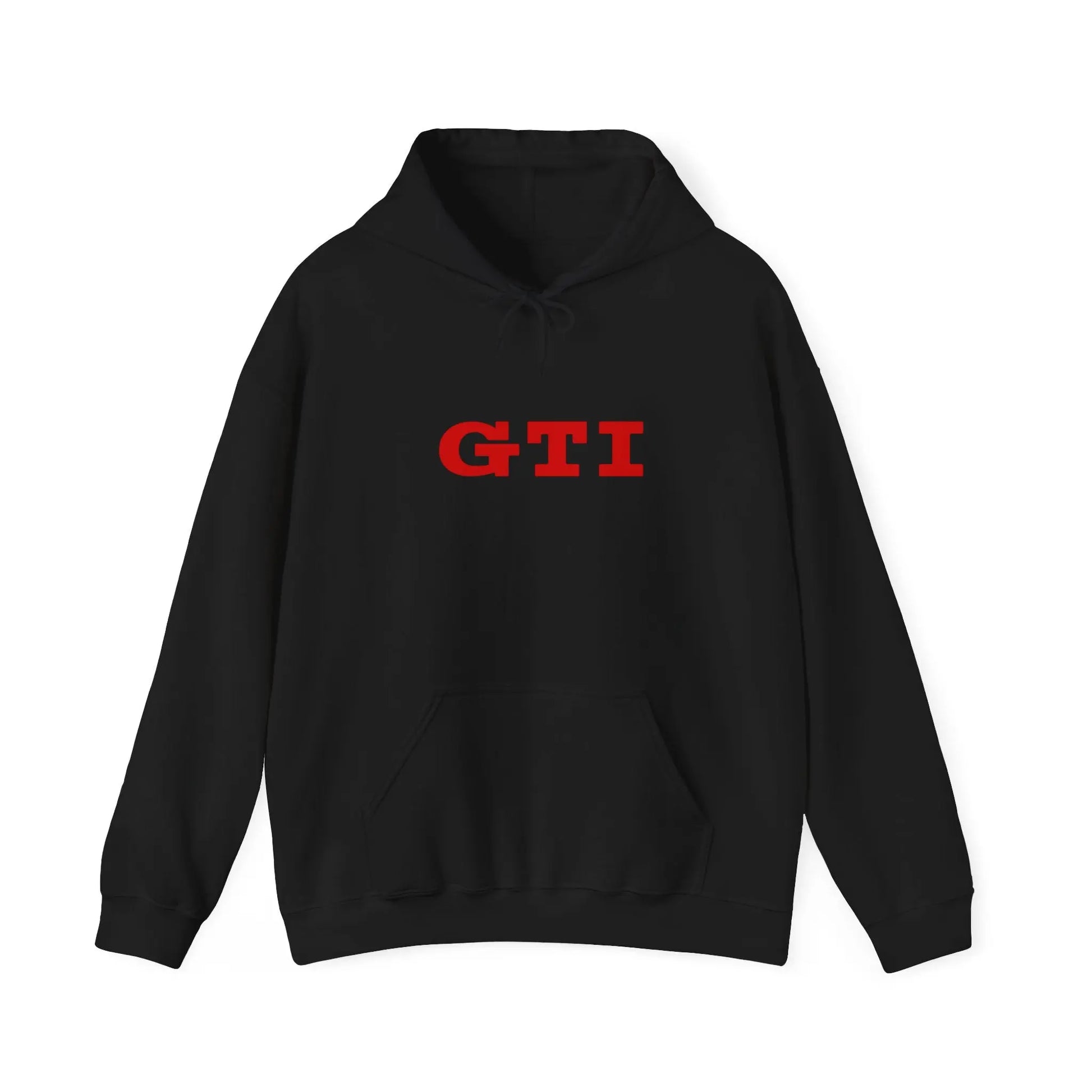 Vibrant VW GTI: Colorful Black Hoodie - Black Threadz