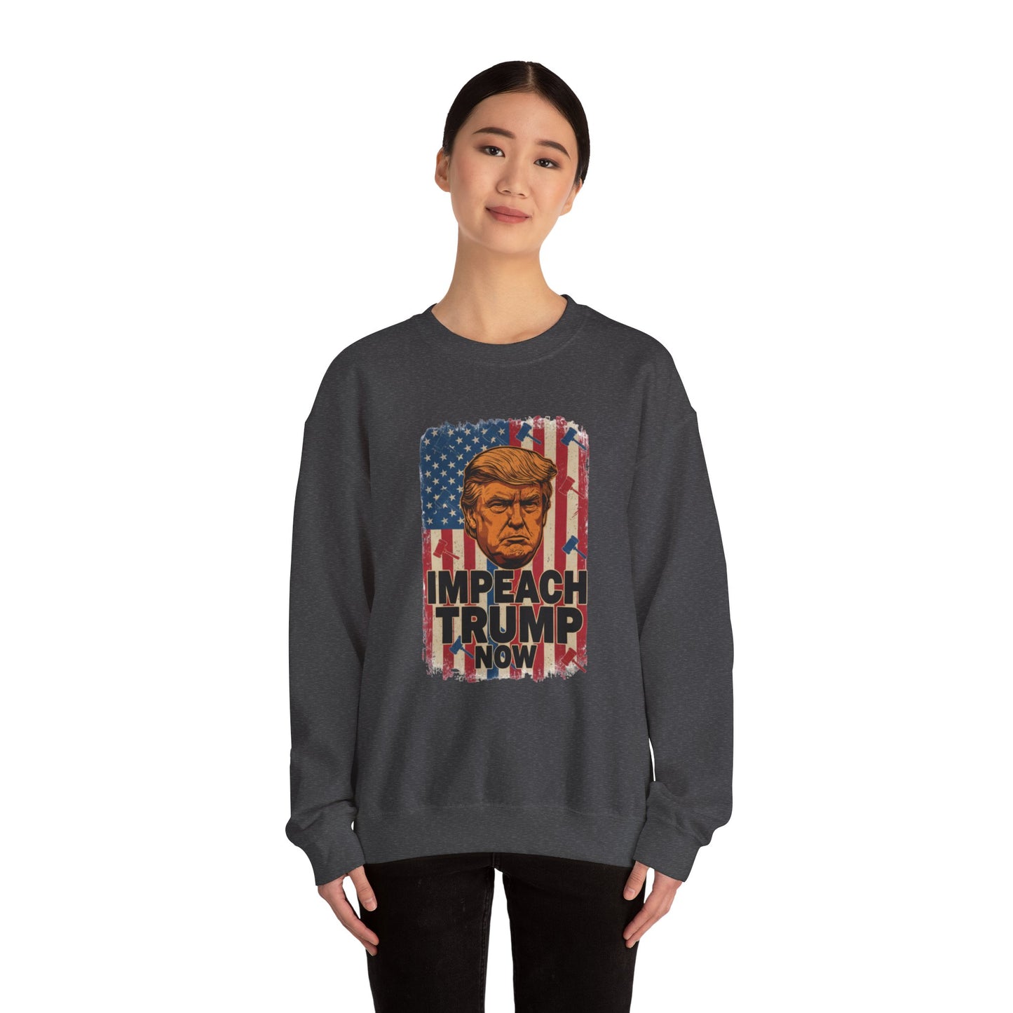 Copy of Copy of Crewneck Sweatshirt — Political Satire 'Is He Dead Yet?