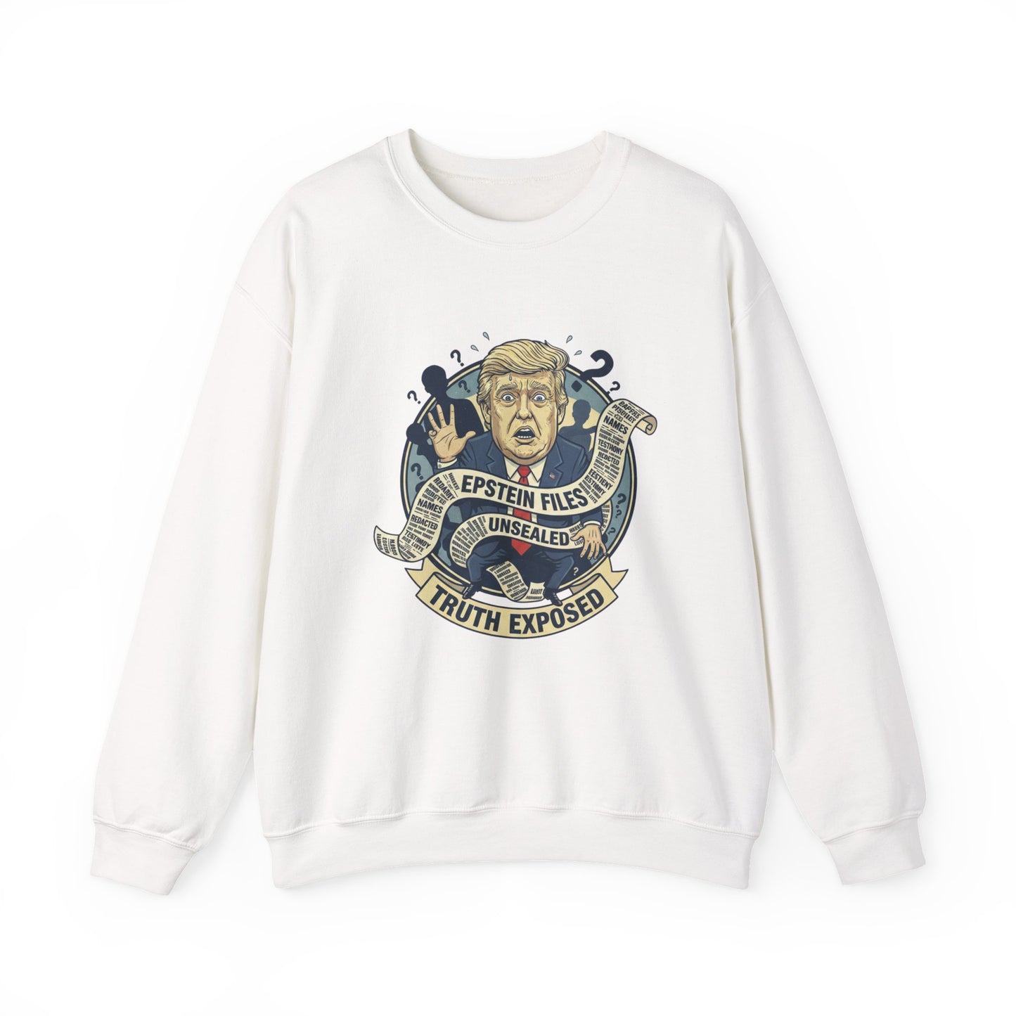 Copy of Copy of Copy of Crewneck Sweatshirt — Political Satire 'Is He Dead Yet?