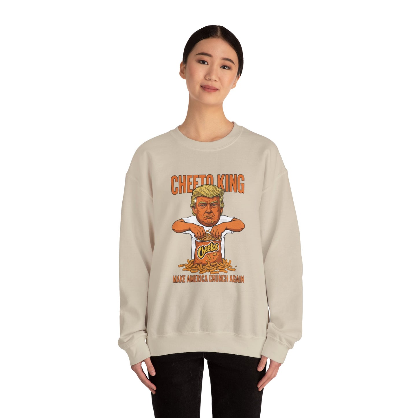 2Crewneck Sweatshirt — Political Satire 'Is He Dead Yet?