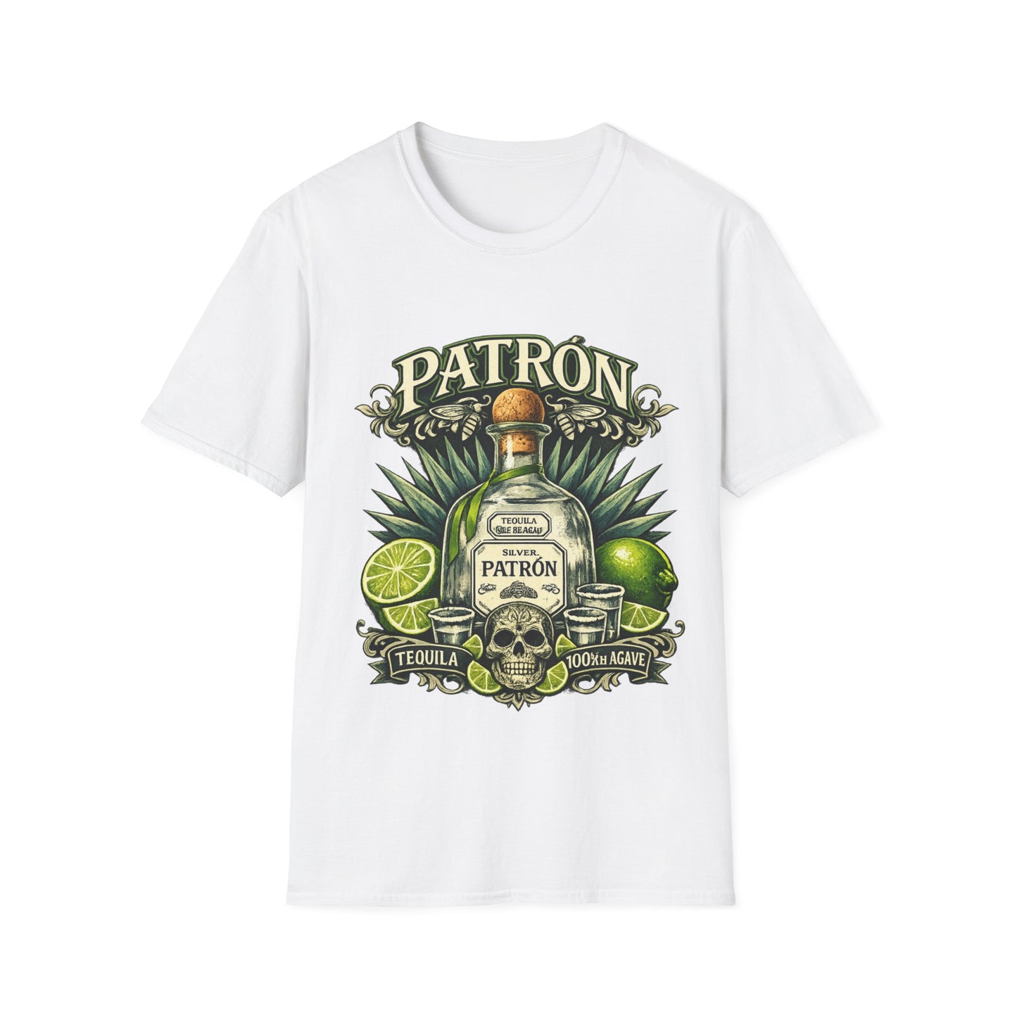 Patrón T-Shirt – Tequila Lover Tee, Premium Spirits Shirt, Bar & Party Merch