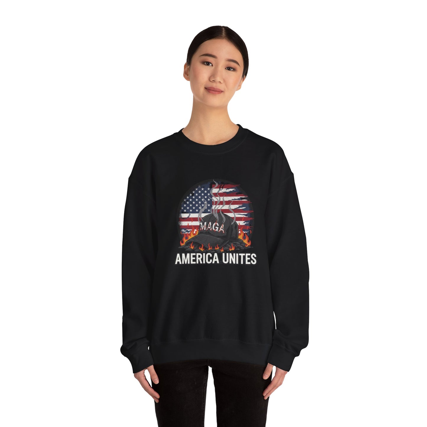 Copy of 8 Crewneck Sweatshirt — Political Satire 'Is He Dead Yet?