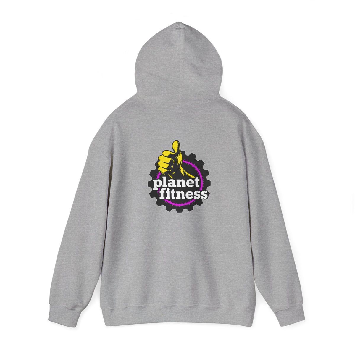 Planet Fitness Inspired Hoodie – Unisex Gym Sweatshirt | Cozy Fitness Pullover for Workout Lovers