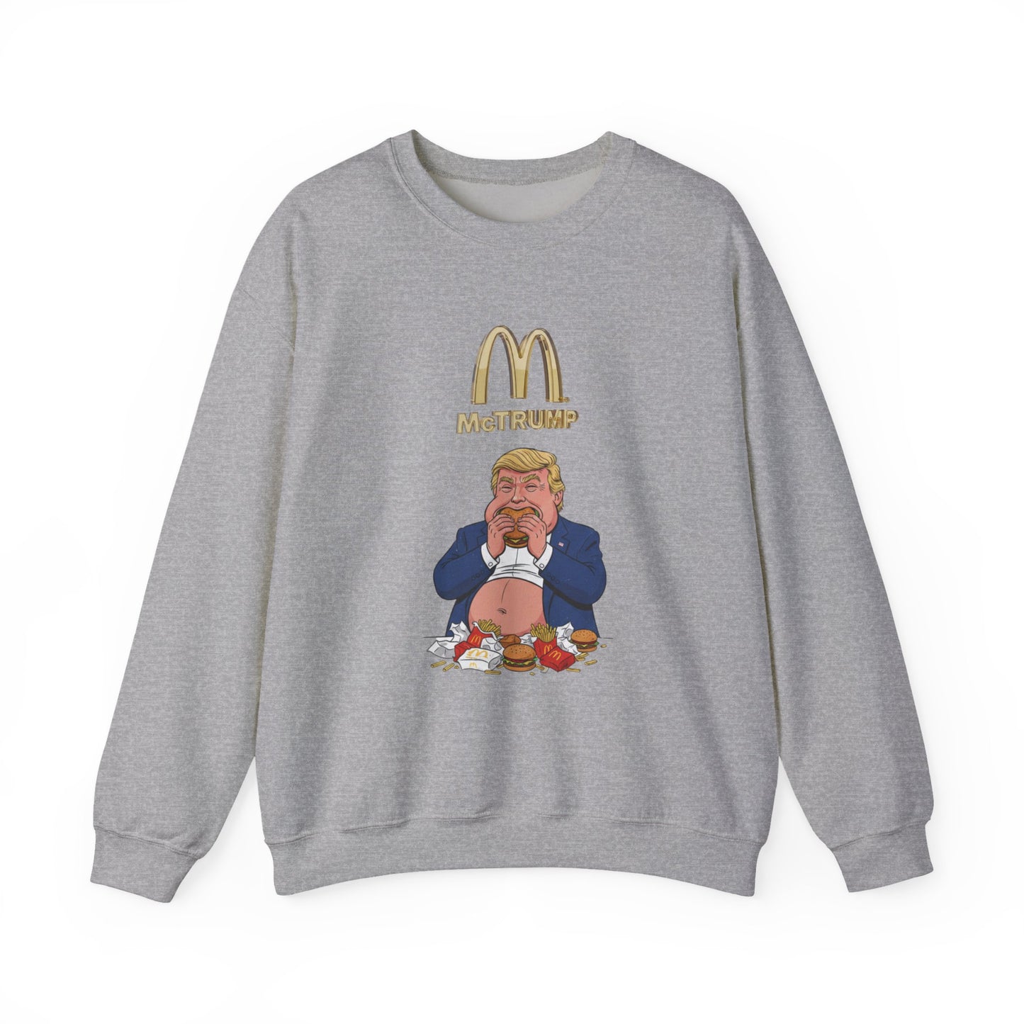 1Crewneck Sweatshirt — Political Satire 'Is He Dead Yet?