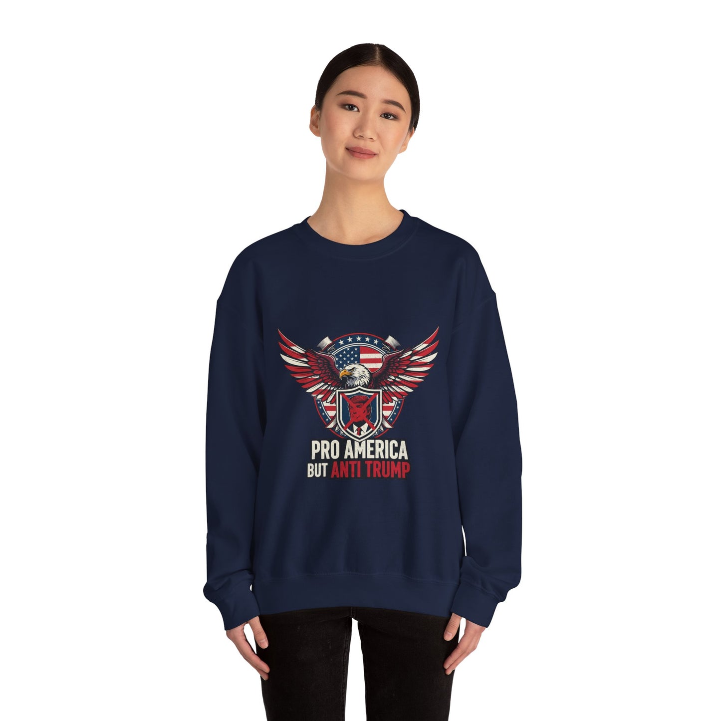 6Crewneck Sweatshirt — Political Satire 'Is He Dead Yet?