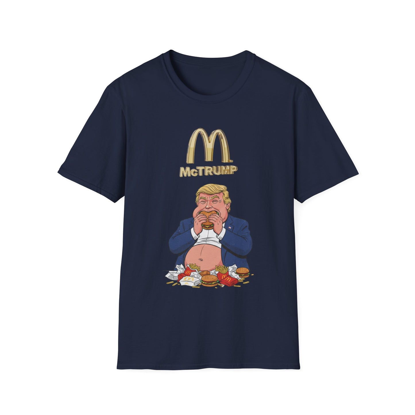 McTrump Anti-Trump T-Shirt | Funny Political Parody & Protest Tee