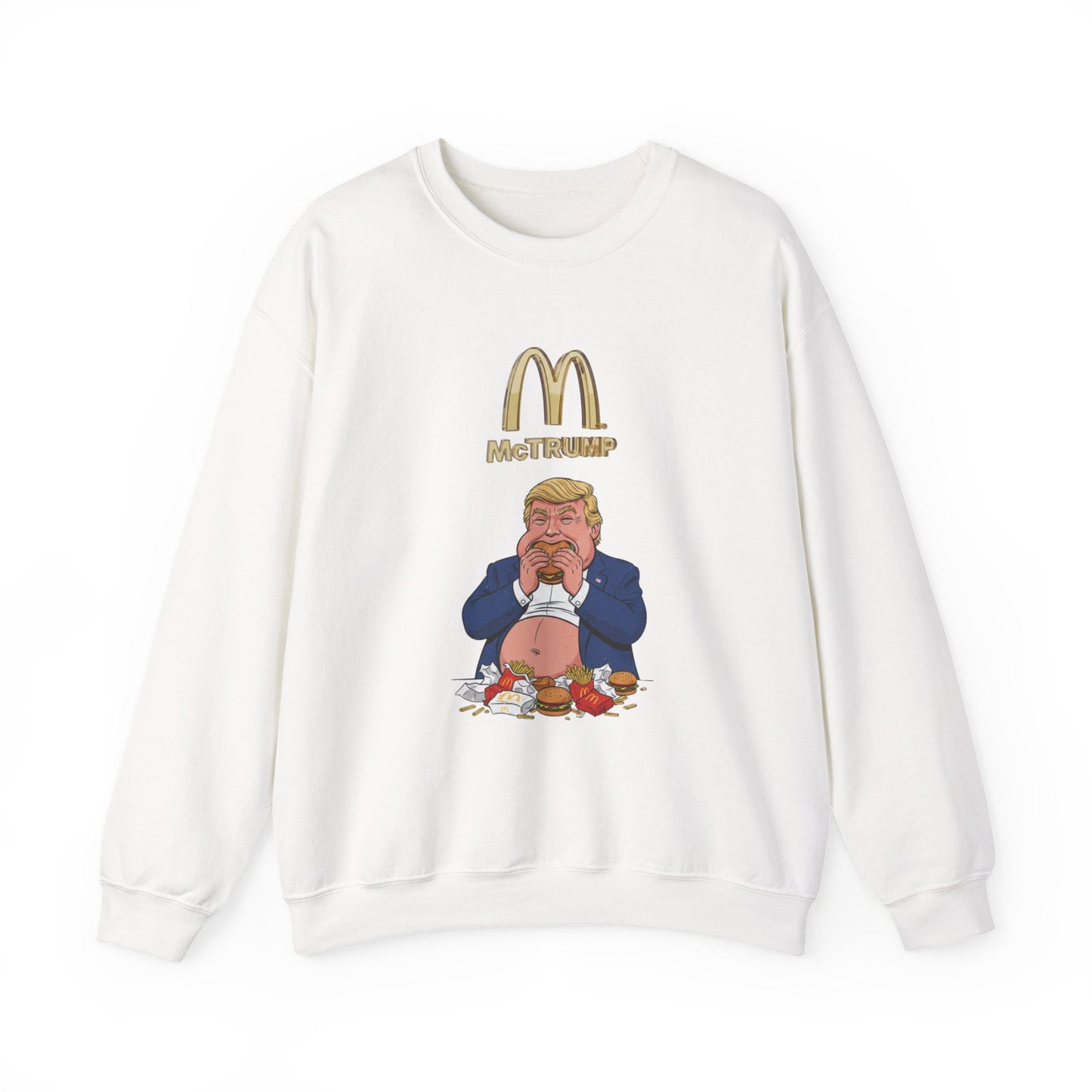 1Crewneck Sweatshirt — Political Satire 'Is He Dead Yet?