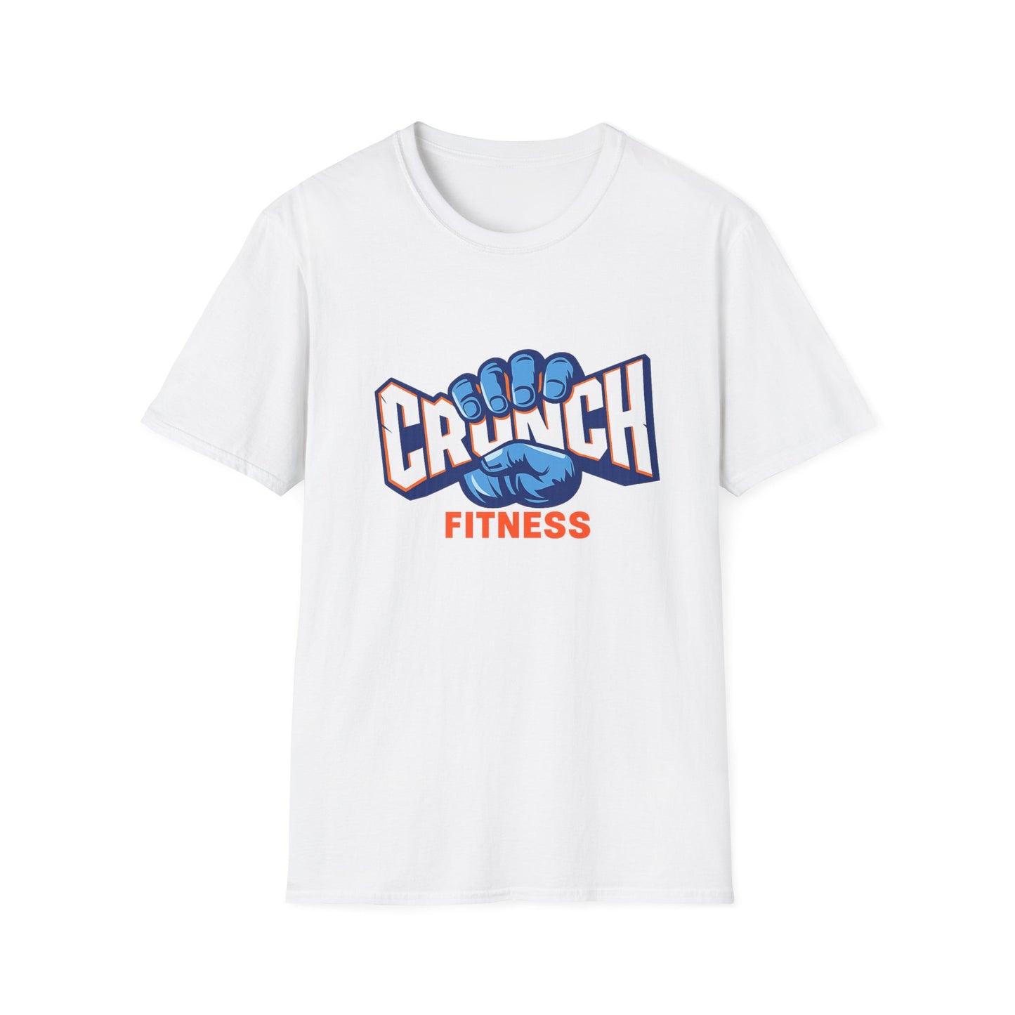 Crunch Fitness T-Shirt – Gym Workout Graphic Tee – Fitness Lover Training Shirt – Unisex Athletic Top for Men & Women