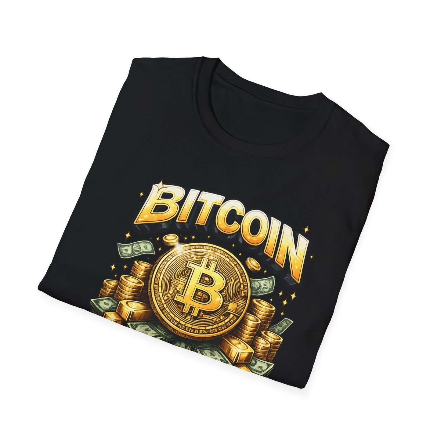 Bitcoin T-Shirt – Crypto Investor Graphic Tee, BTC Shirt for Traders & Blockchain Enthusiasts, Cryptocurrency Streetwear Gift