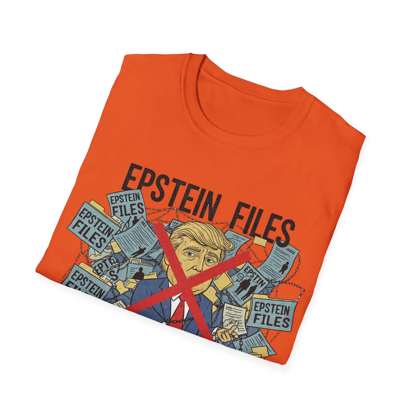Trump in Epstein Files T-Shirt | Release the List Political Tee