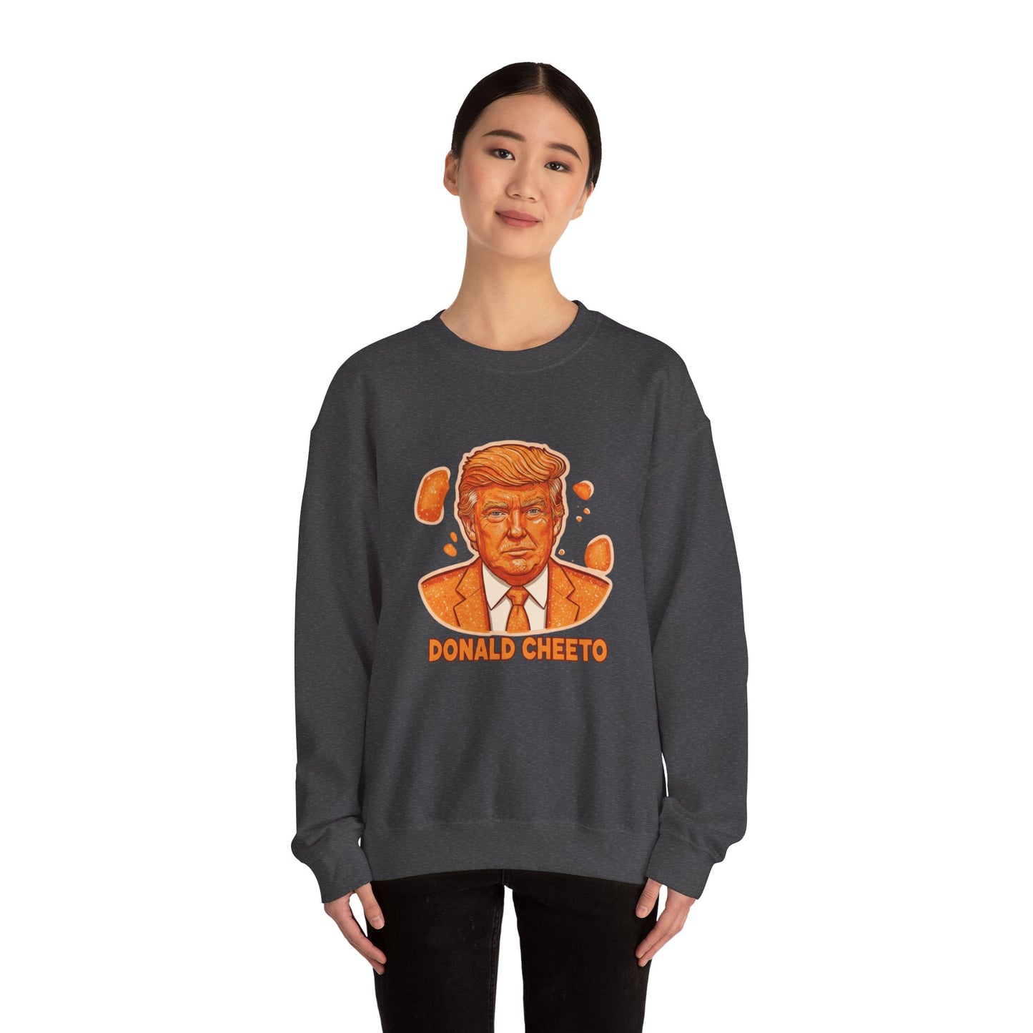 3 Crewneck Sweatshirt — Political Satire 'Is He Dead Yet?