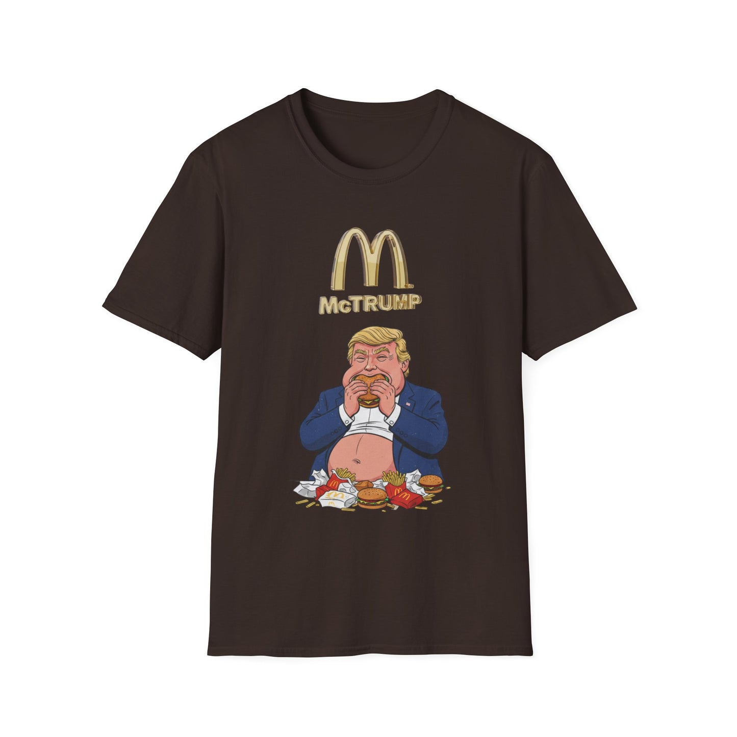 McTrump Anti-Trump T-Shirt | Funny Political Parody & Protest Tee