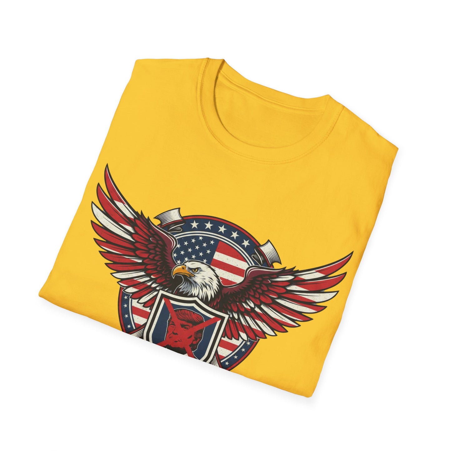 Pro America Anti-Trump T-Shirt | Patriotic Democracy & Protest Apparel